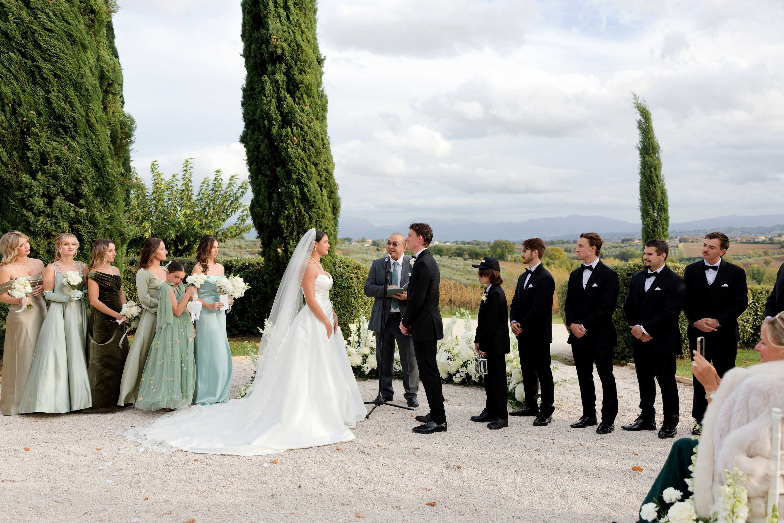 Wedding at Fonte Sala, Umbria
