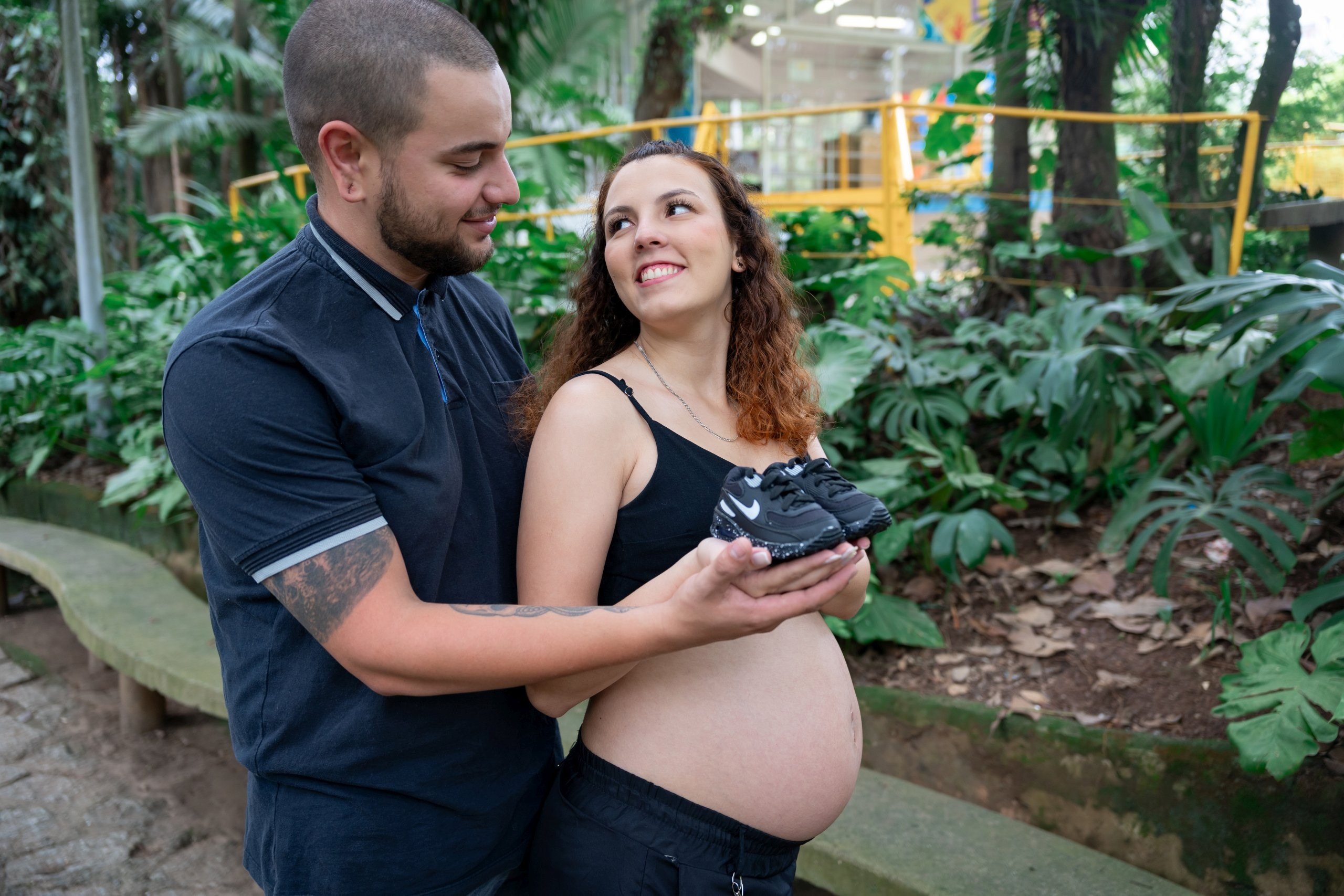 Ensaio de Gestante do casal Giovanna e Gabriel. Luiz Medeiros Produções