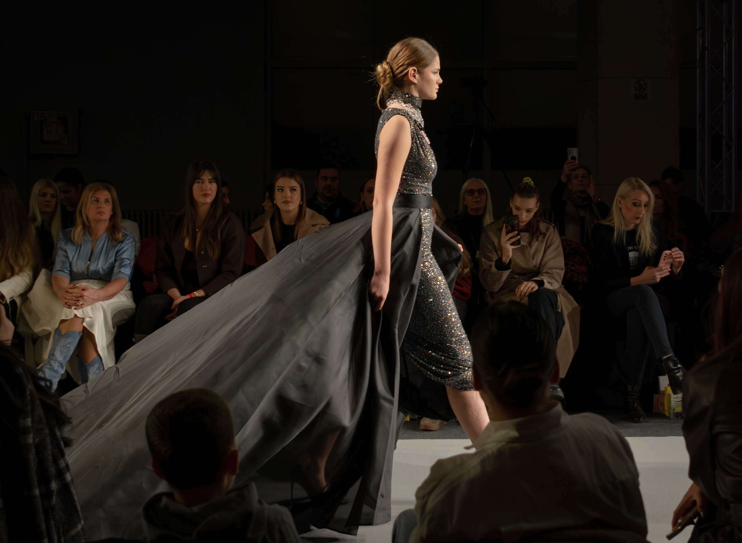 SERBIA FASHION WEEK 2025 / Woven Destinies” collection Designer: Katrina Ivanyushkina. Victoria Fedoseenko. Photographer from Serbia