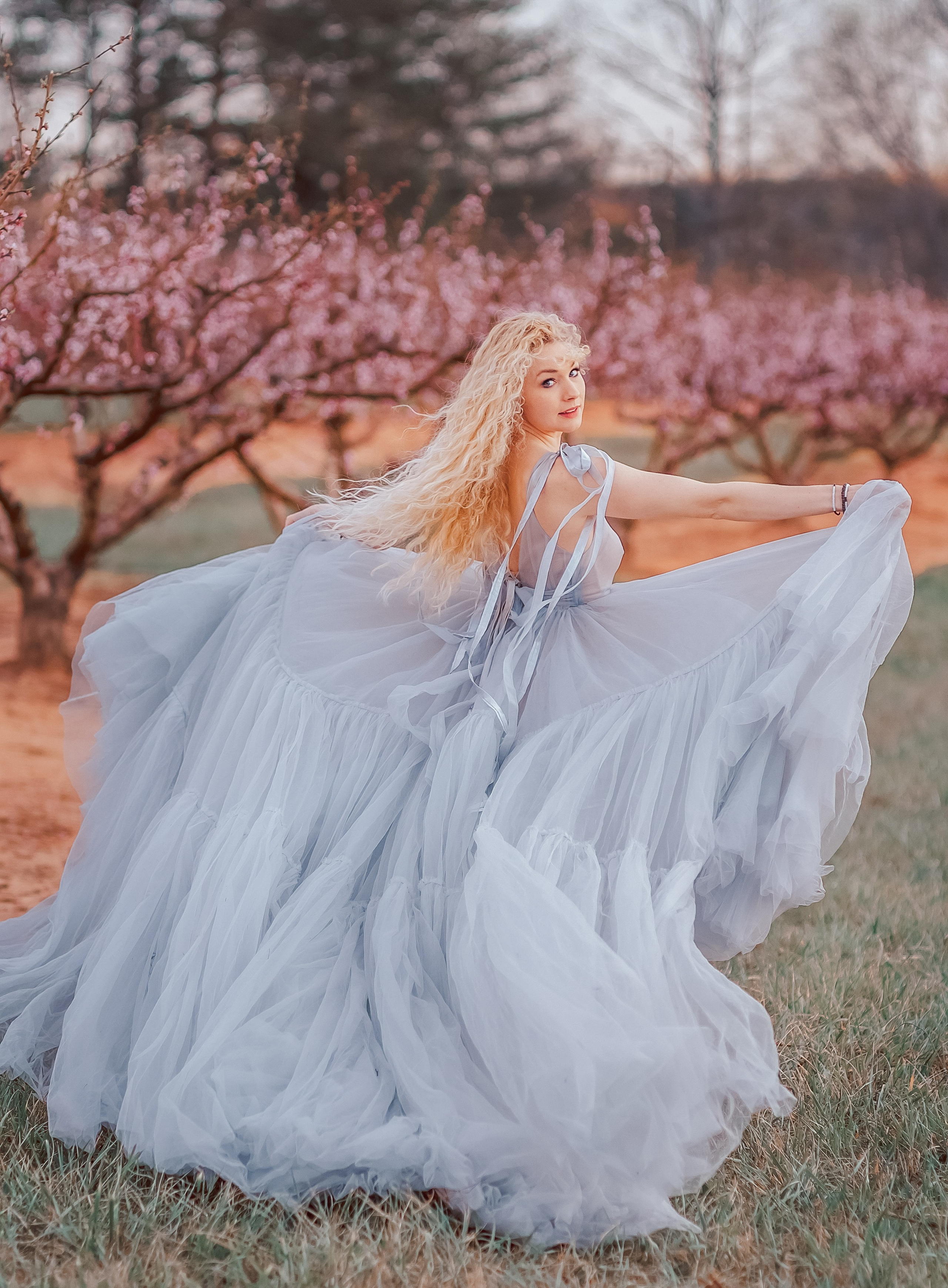 Most anticipated peach blossom in South Carolina. Wedding and portrait photography in Greenville SC