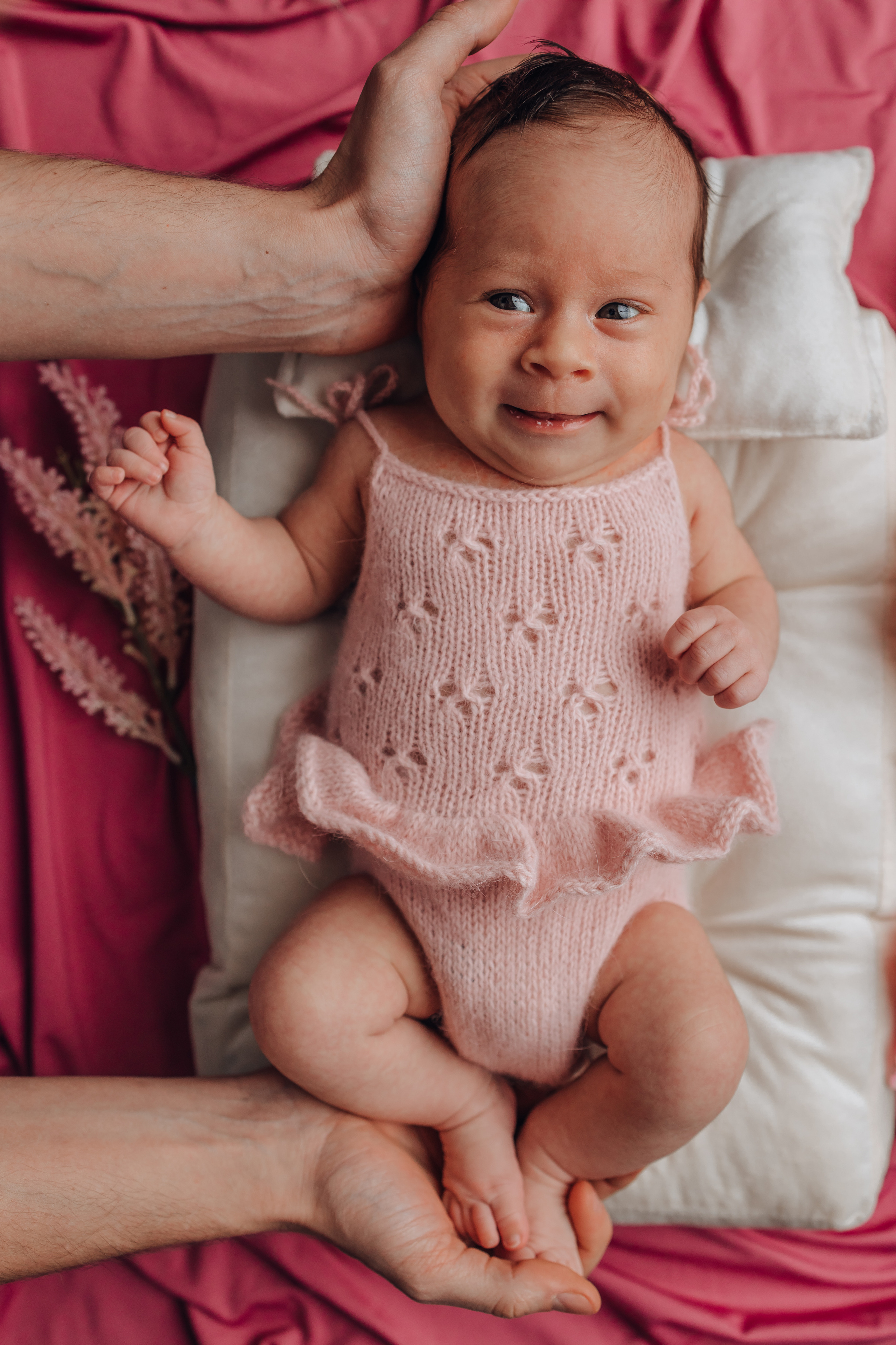 Prinzessin 1 Monate. Hochzeitsfotograf München Taufe Familienfotograf Tanja Mauke