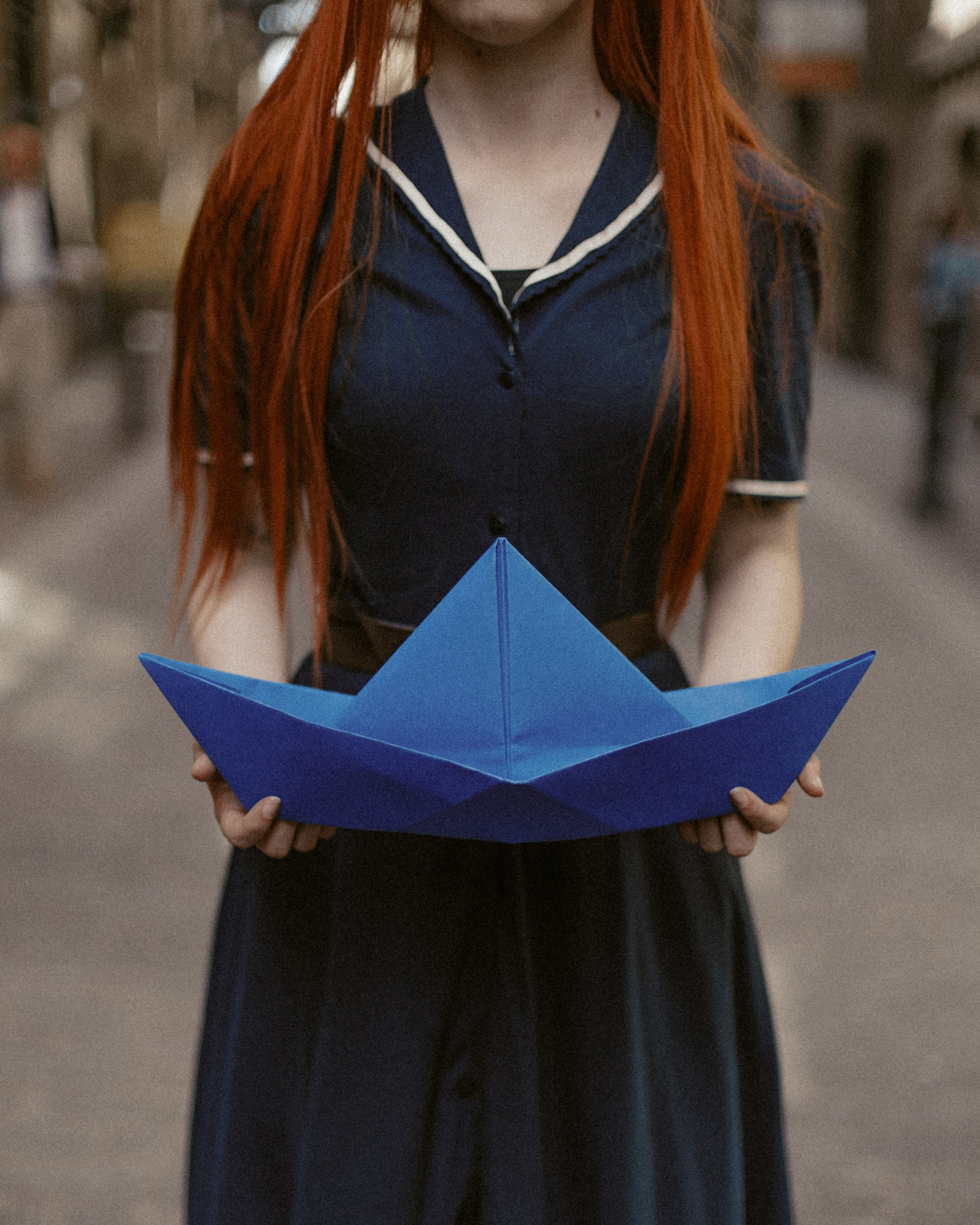 Sailor girl dreaming of adventures. Moth & Moss Photography