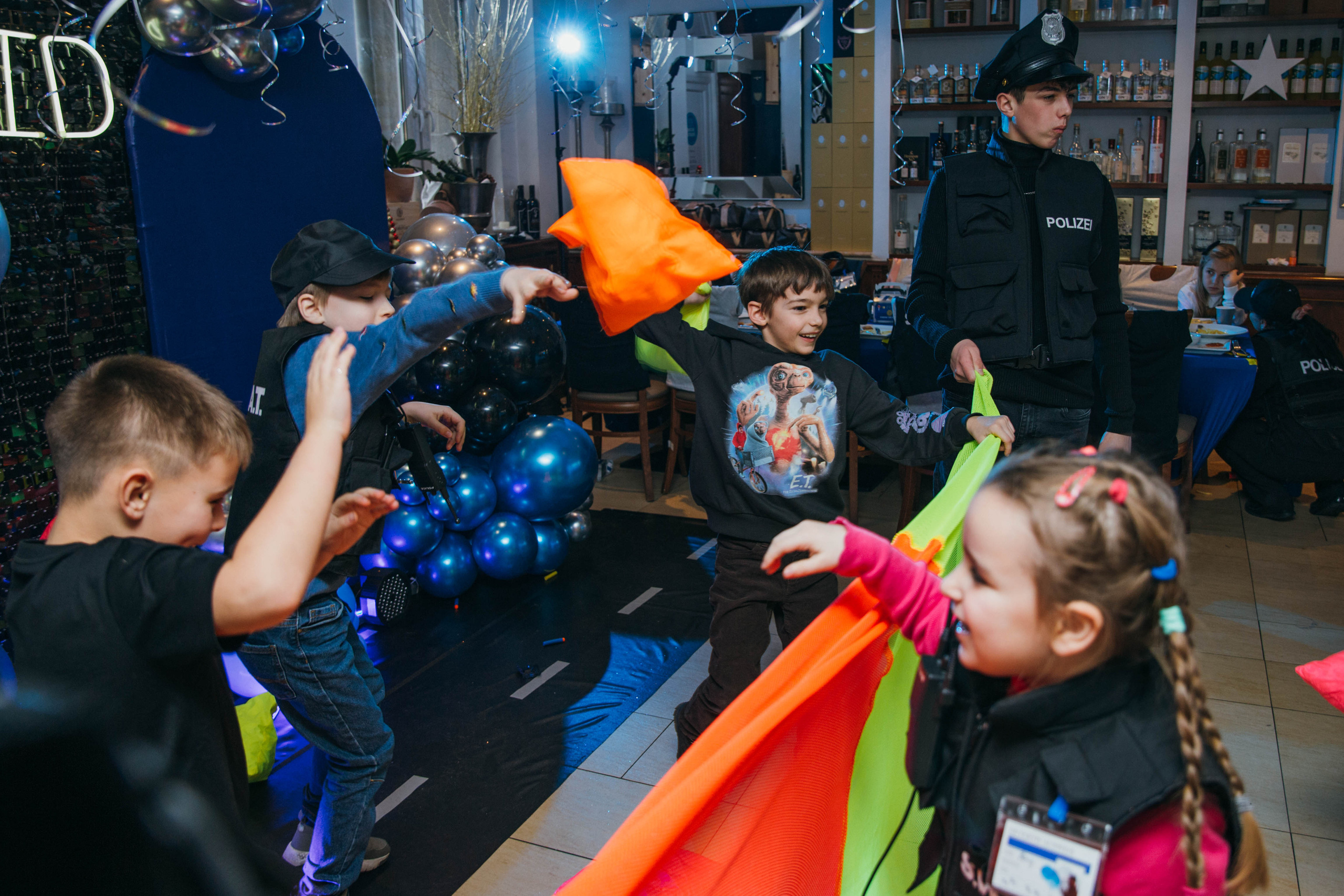 Kinderparty. Portrait family photographer in Berlin Elena Zakh