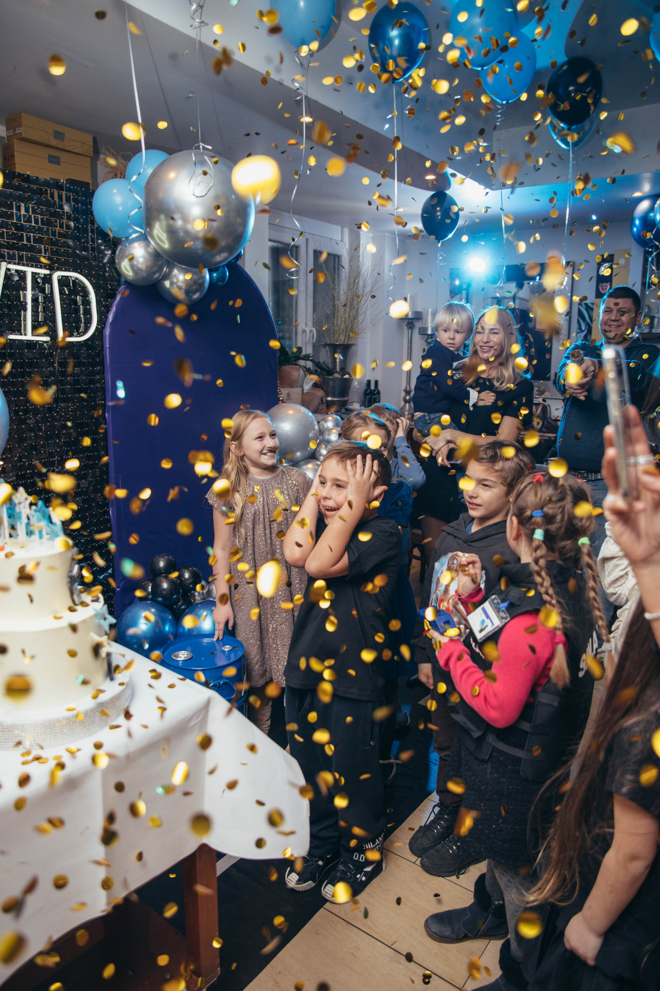 Kinderparty. Portrait family photographer in Berlin Elena Zakh