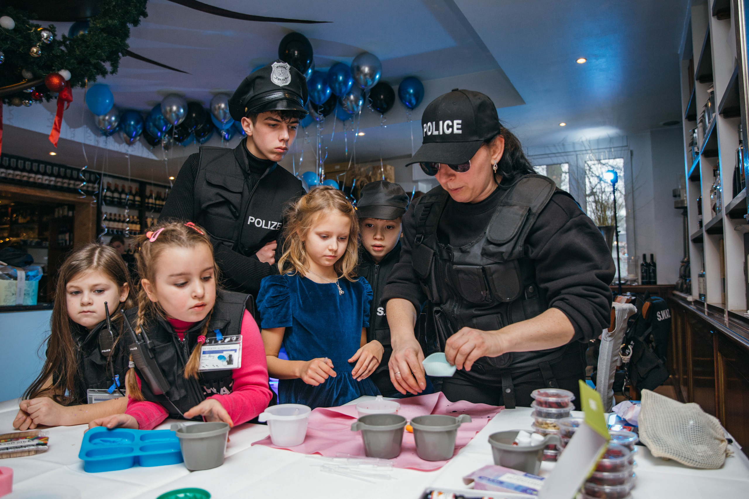 Kinderparty. Portrait family photographer in Berlin Elena Zakh
