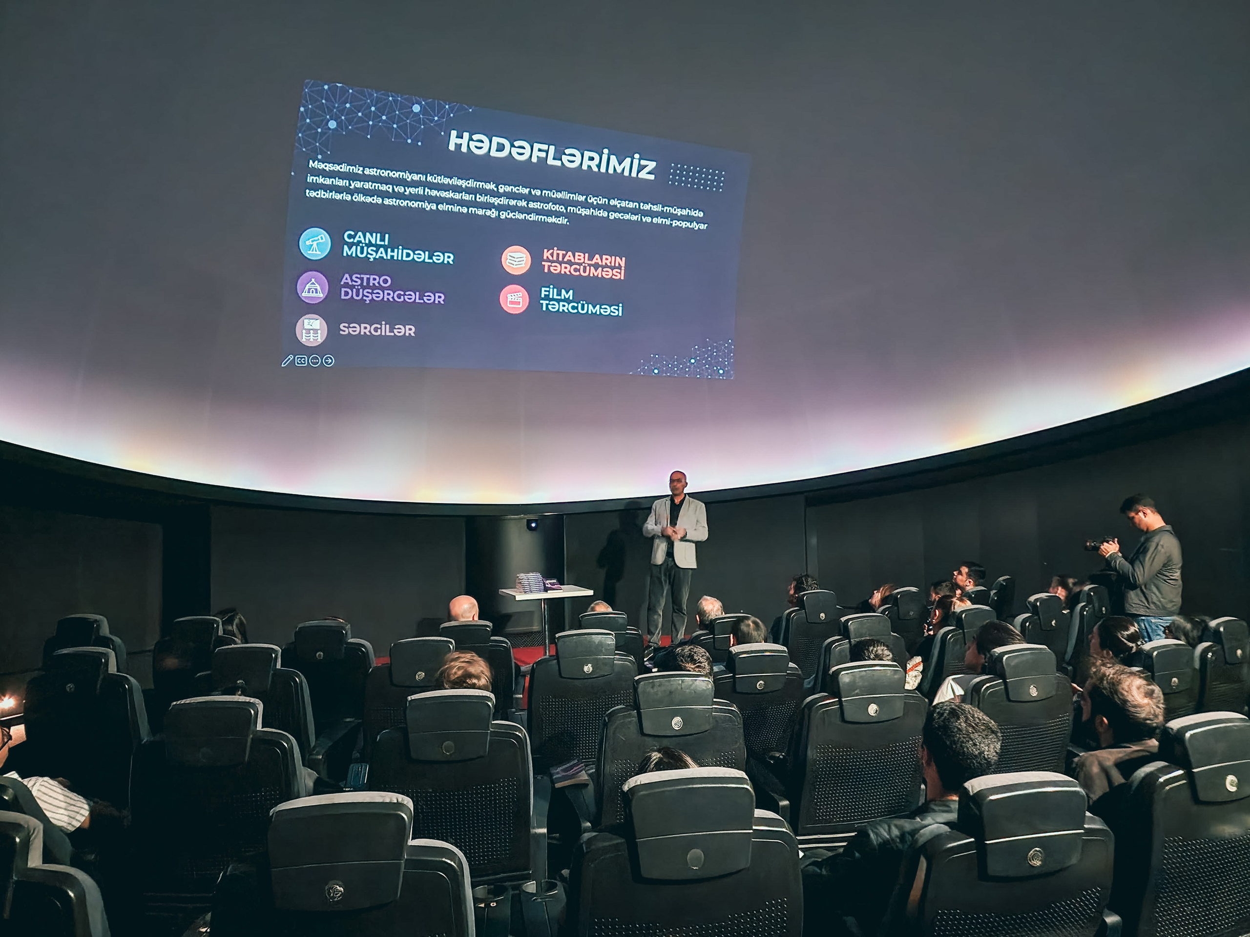 “Astronomiya Olimpiadaları: Məsələlər və onların həlləri” kitabının təqdimatı!. Həvəskar Astronomlar Cəmiyyəti — Astronomy.az