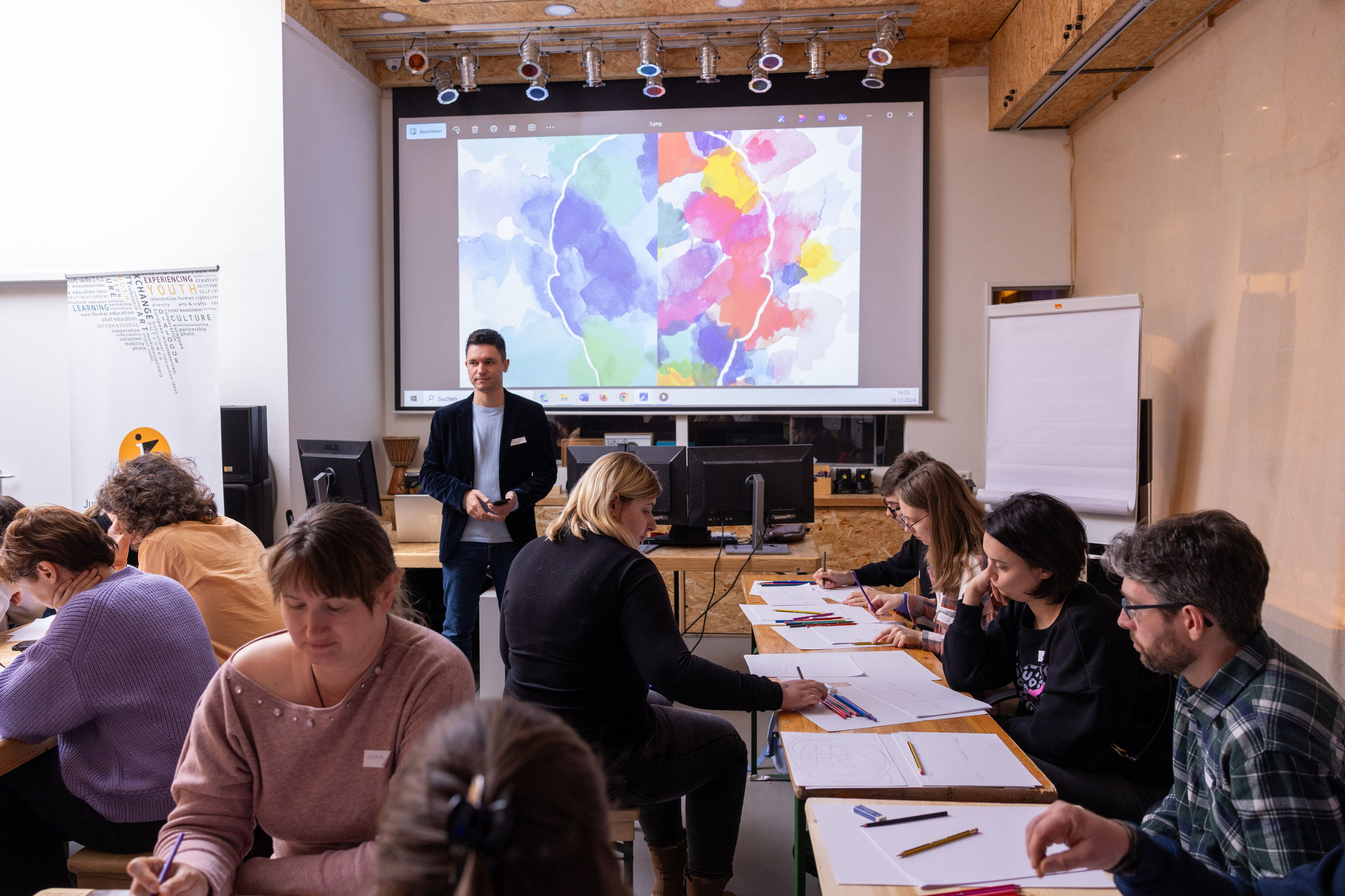 Open Space Dresden Art Master Class. Family & Maternity Photographer in Dresden Tatiana Mudryak