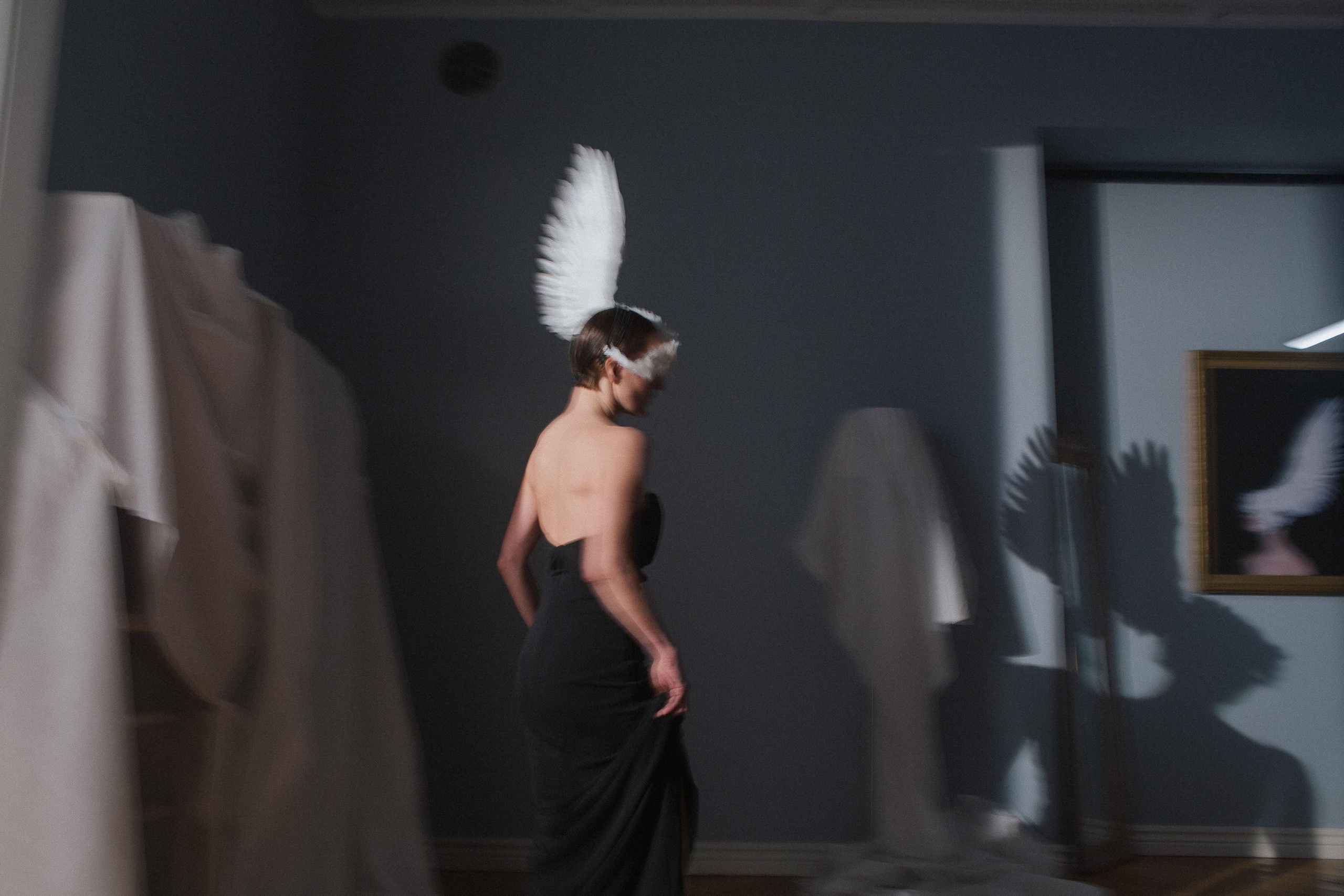 Backstage of the music video shooting. Photographer Luxembourg