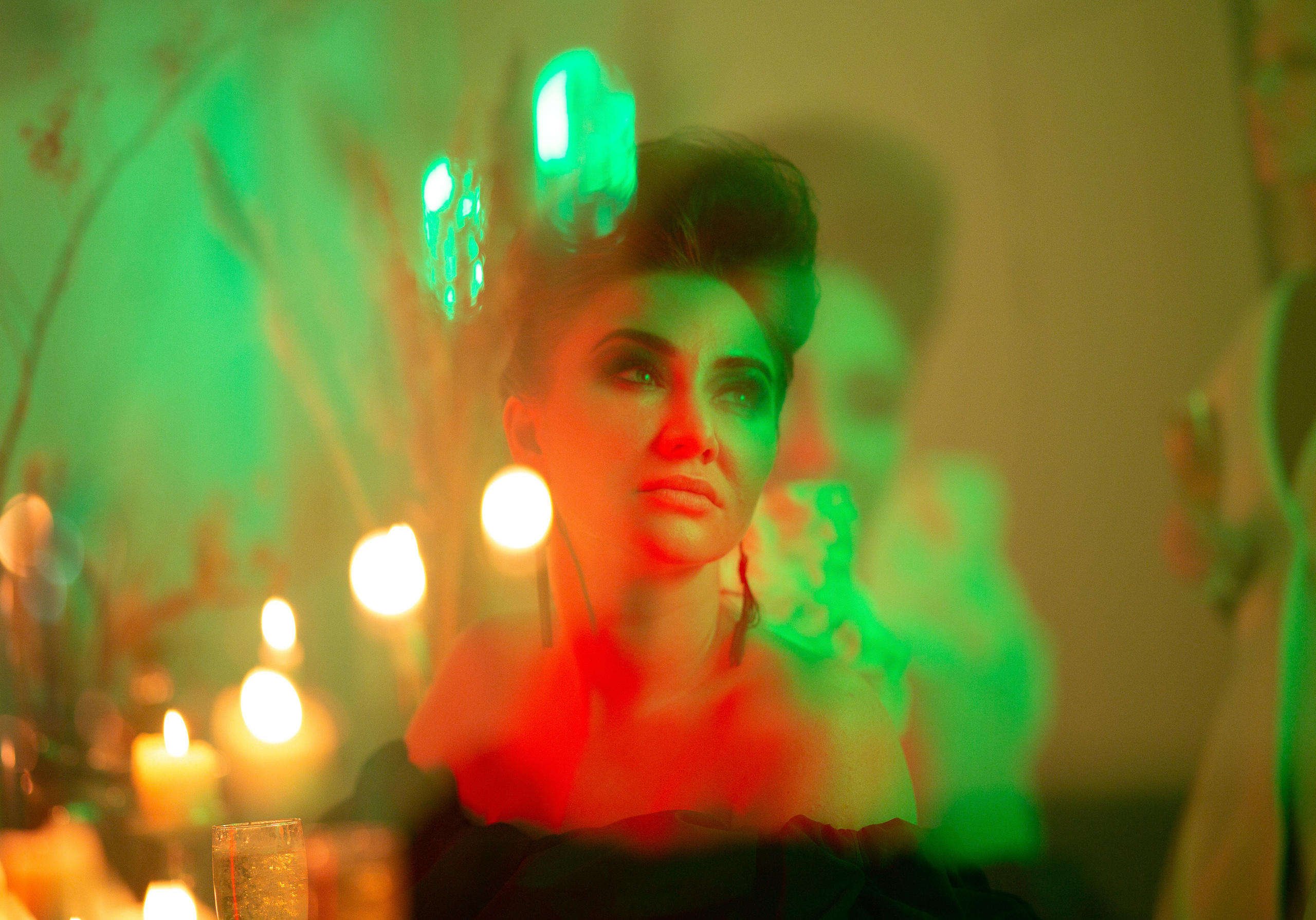 Backstage of the music video shooting. Photographer Luxembourg