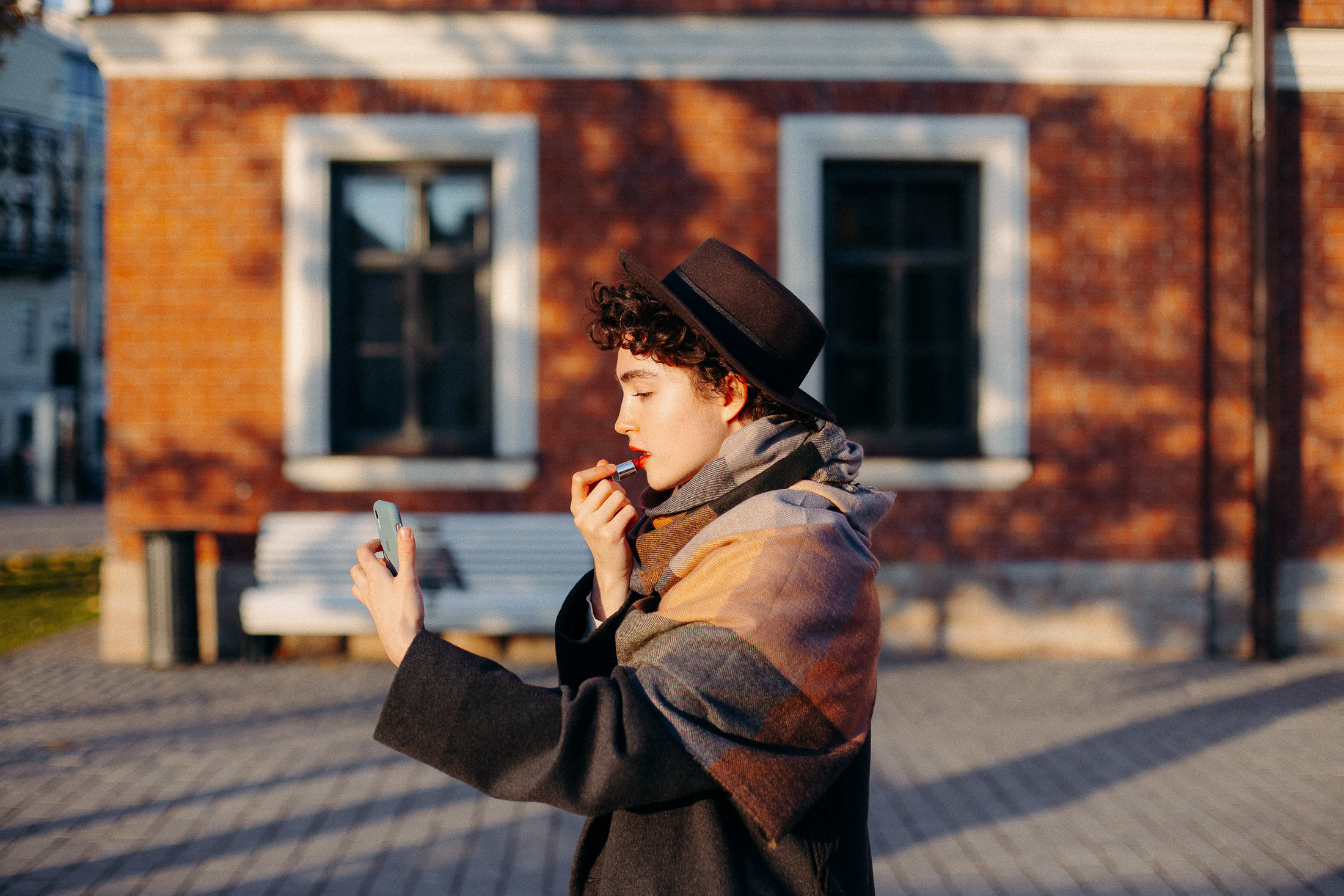 Аглая в Новой Голландии. Контент-фотограф Алина Филимонова