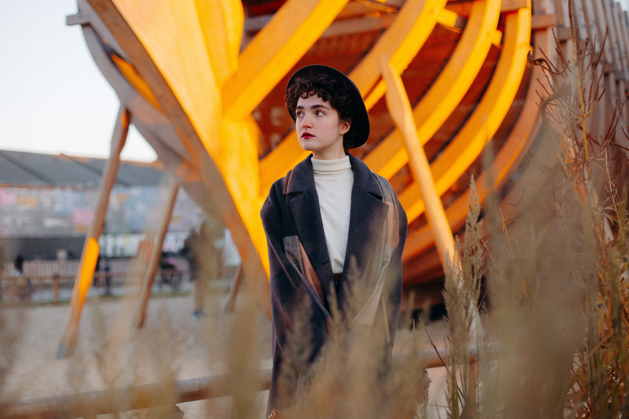 Аглая в Новой Голландии. Контент-фотограф Алина Филимонова