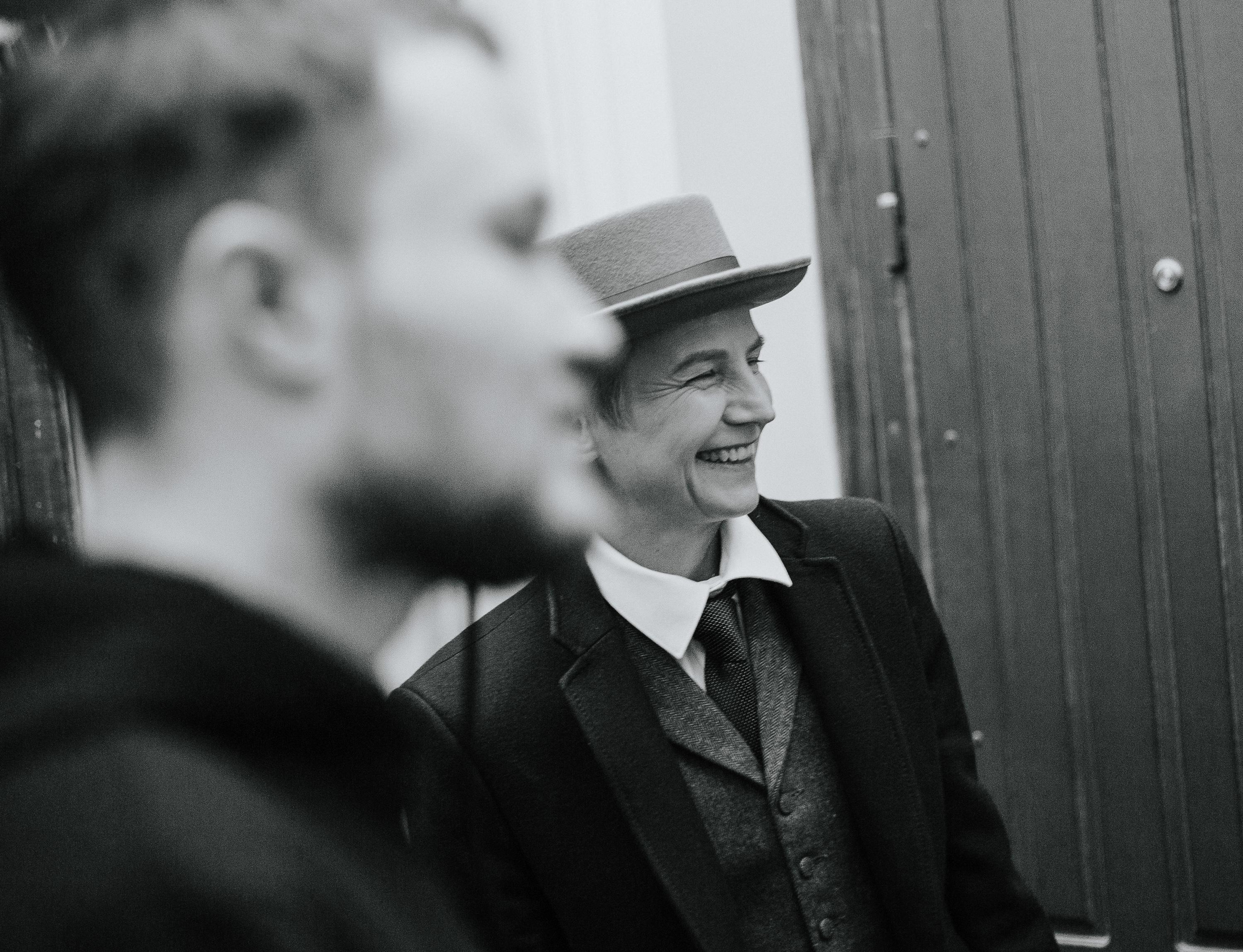 Backstage of the music video shooting. Photographer Luxembourg