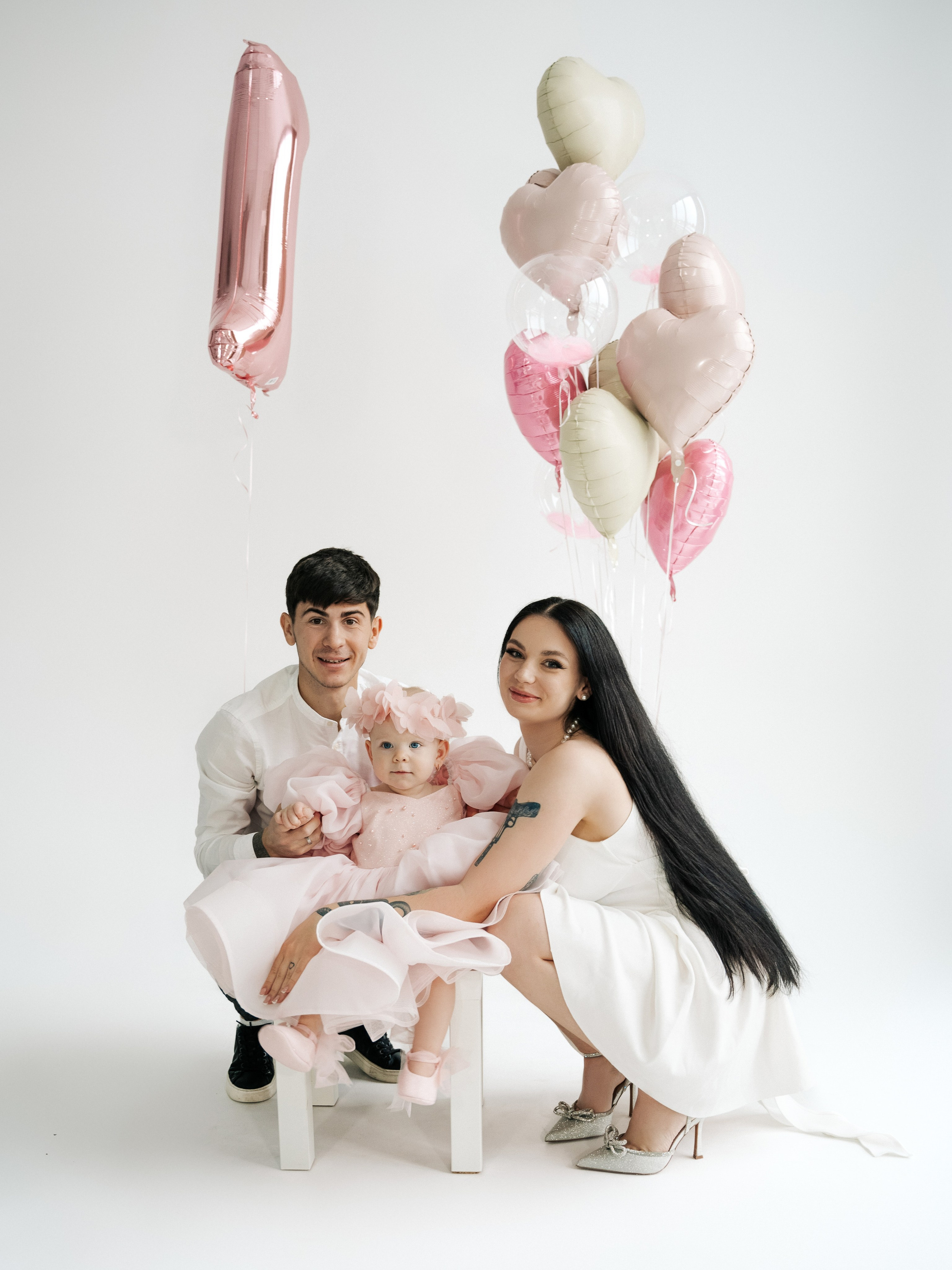 First birthday photoshoot Veronika