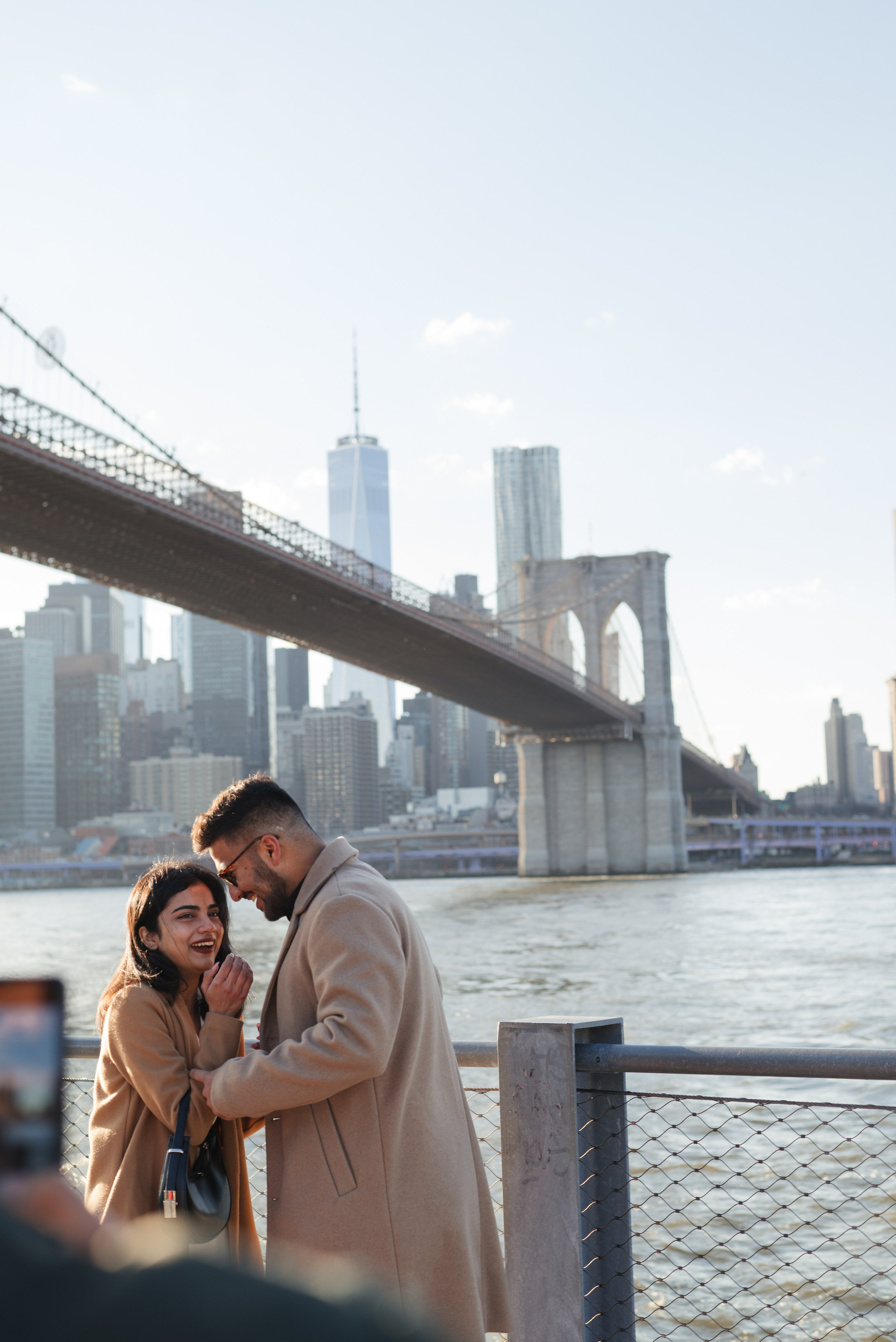 Brooklyn Proposal. Irina Goncharenko — NYC Photographer