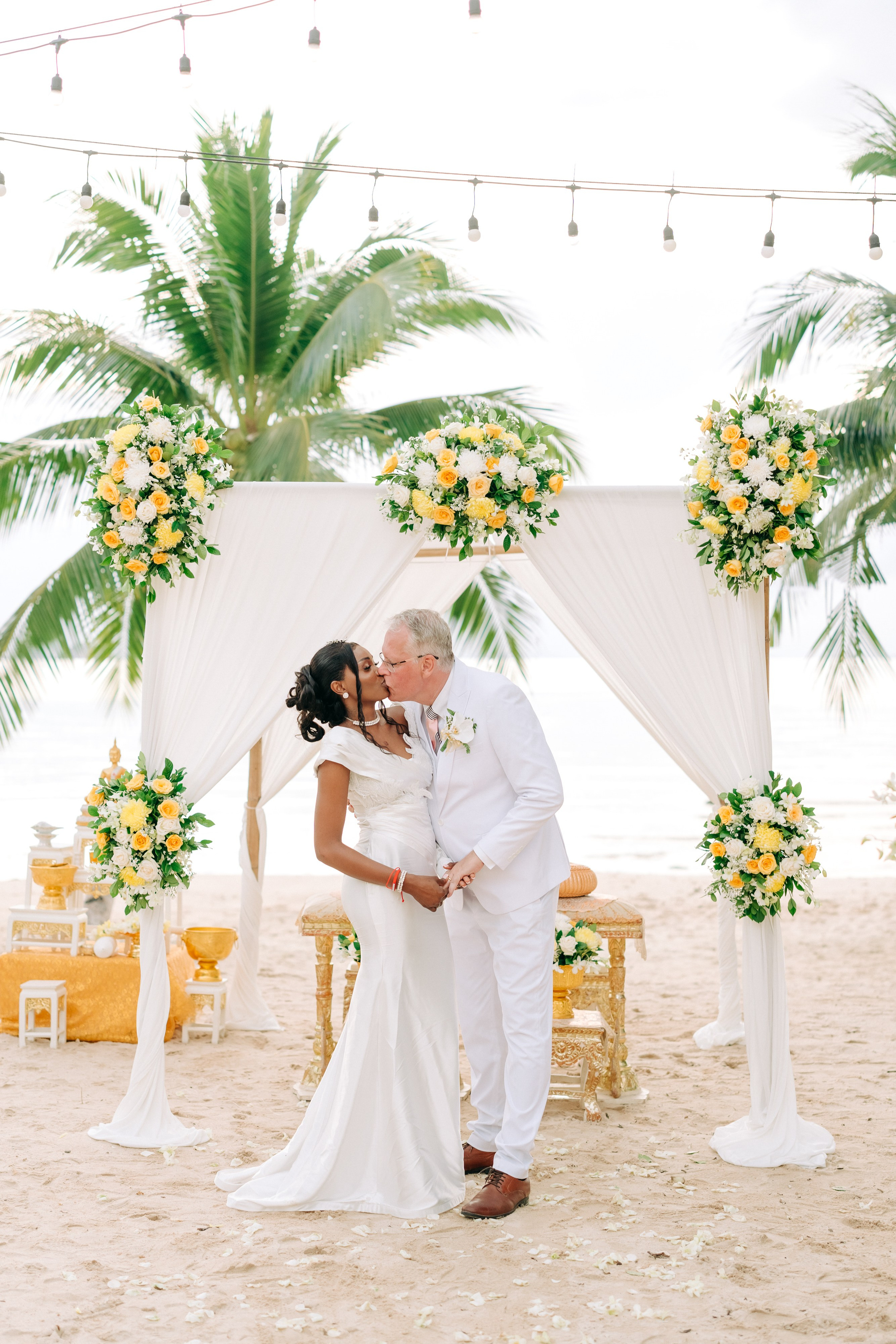 Photo. Буддийская свадебная церемония на Самуи, Таиланд