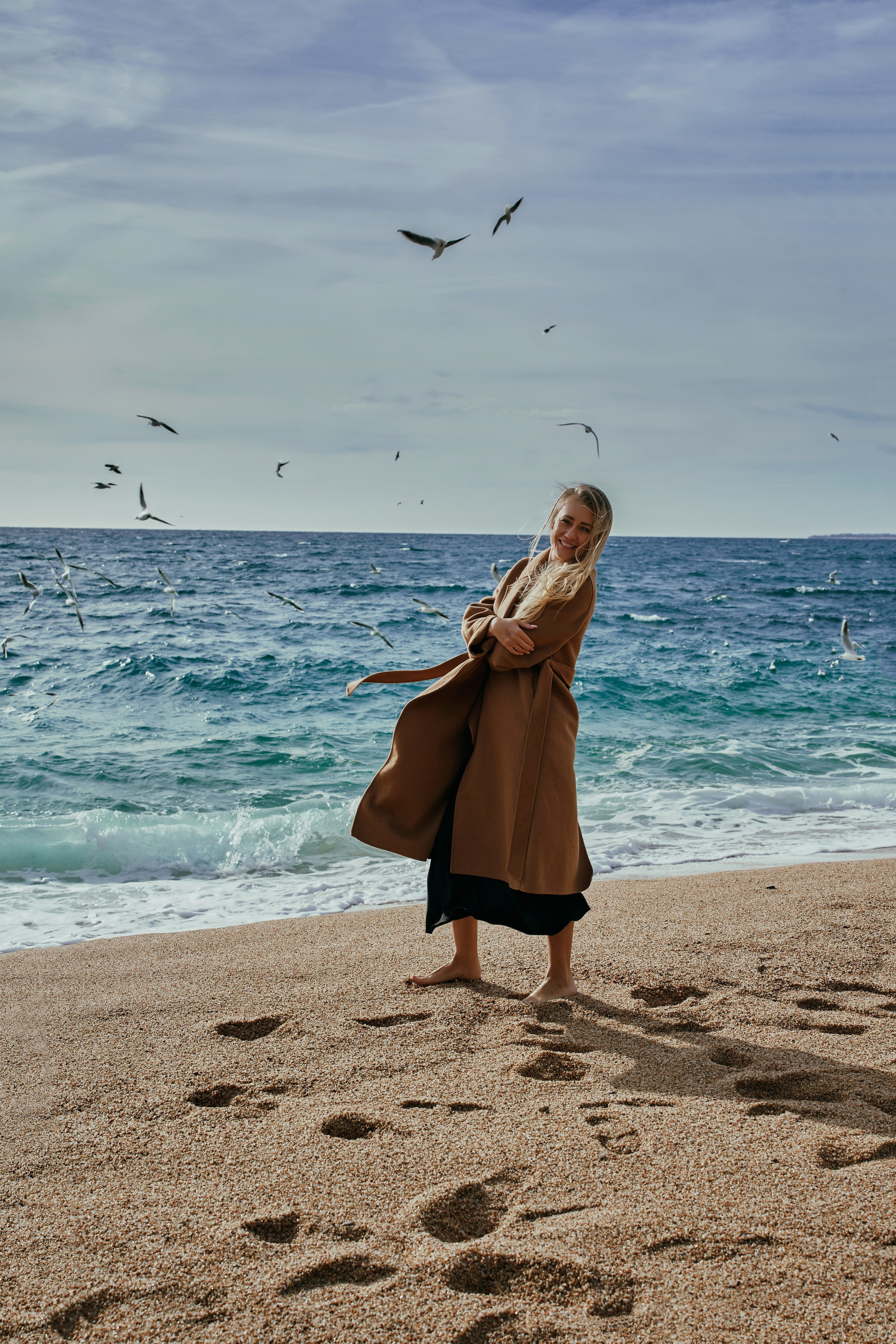Евгения. Ветер и чайки. Фотограф в Барселоне Жанна Захарченко