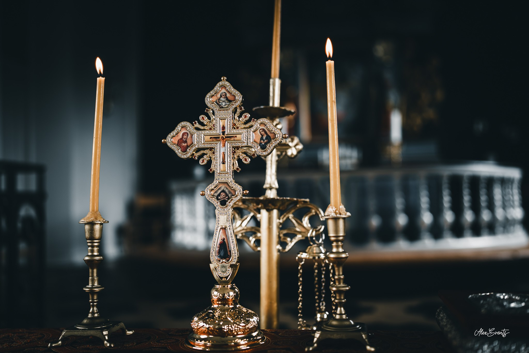 Botez Theodor - Biserica Fredericia. AlexEvents | Fotograf si Videograf de Nunta si Botez in Danemarca si Germania