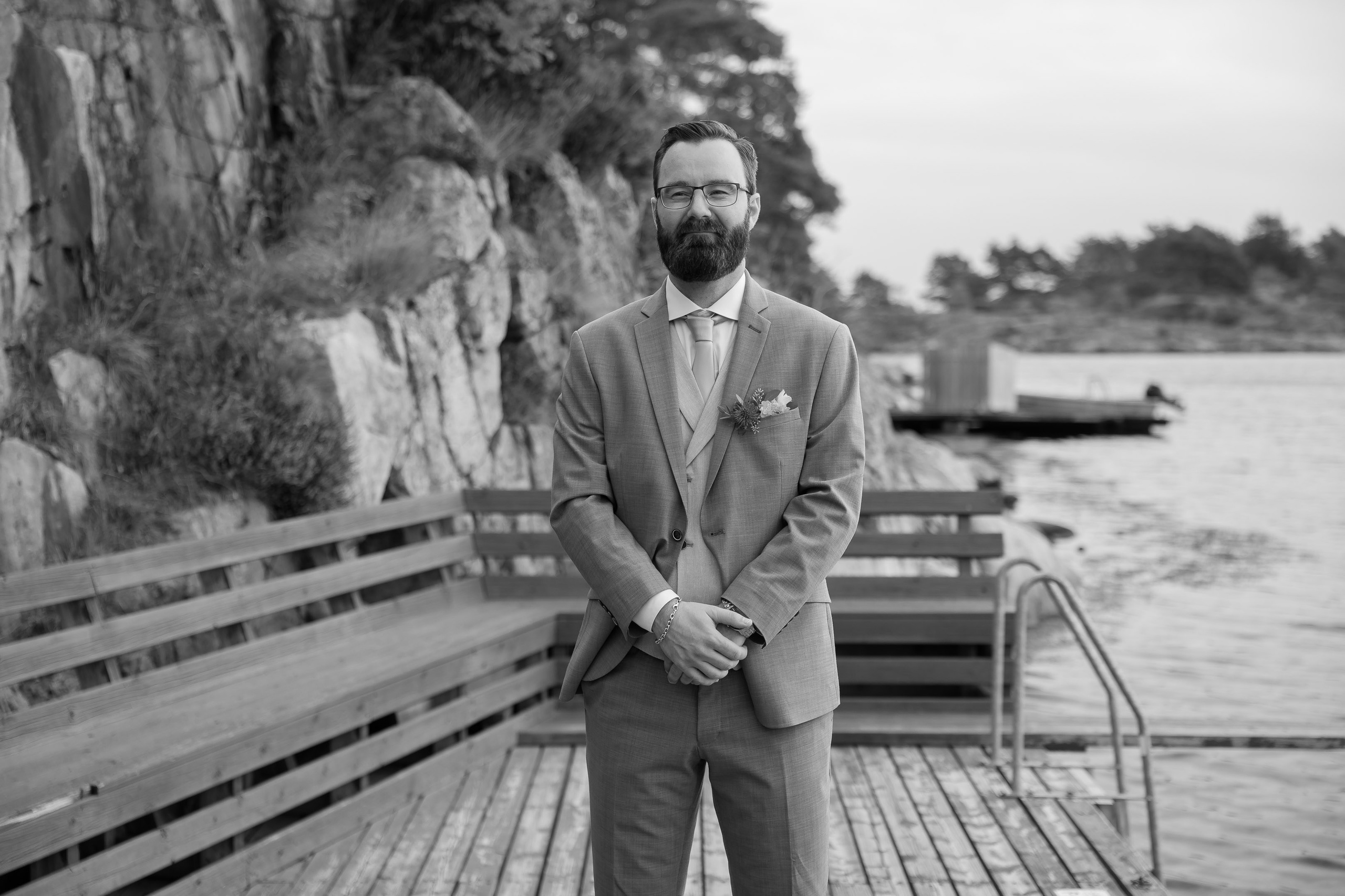 Bryllupsfotografering på Tromøya i Arendal. Bryllupsfotograf i Oslo og Rogaland — Meisal Media