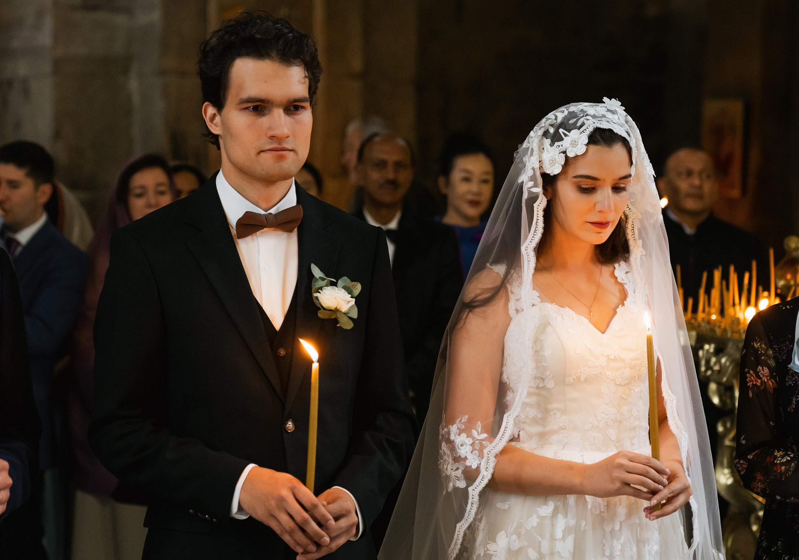 Church wedding in Mtskheta. Wedding Photographers and Film Maker in Georgia, Armenia Maks Kovalenko and Lara Tatosyan