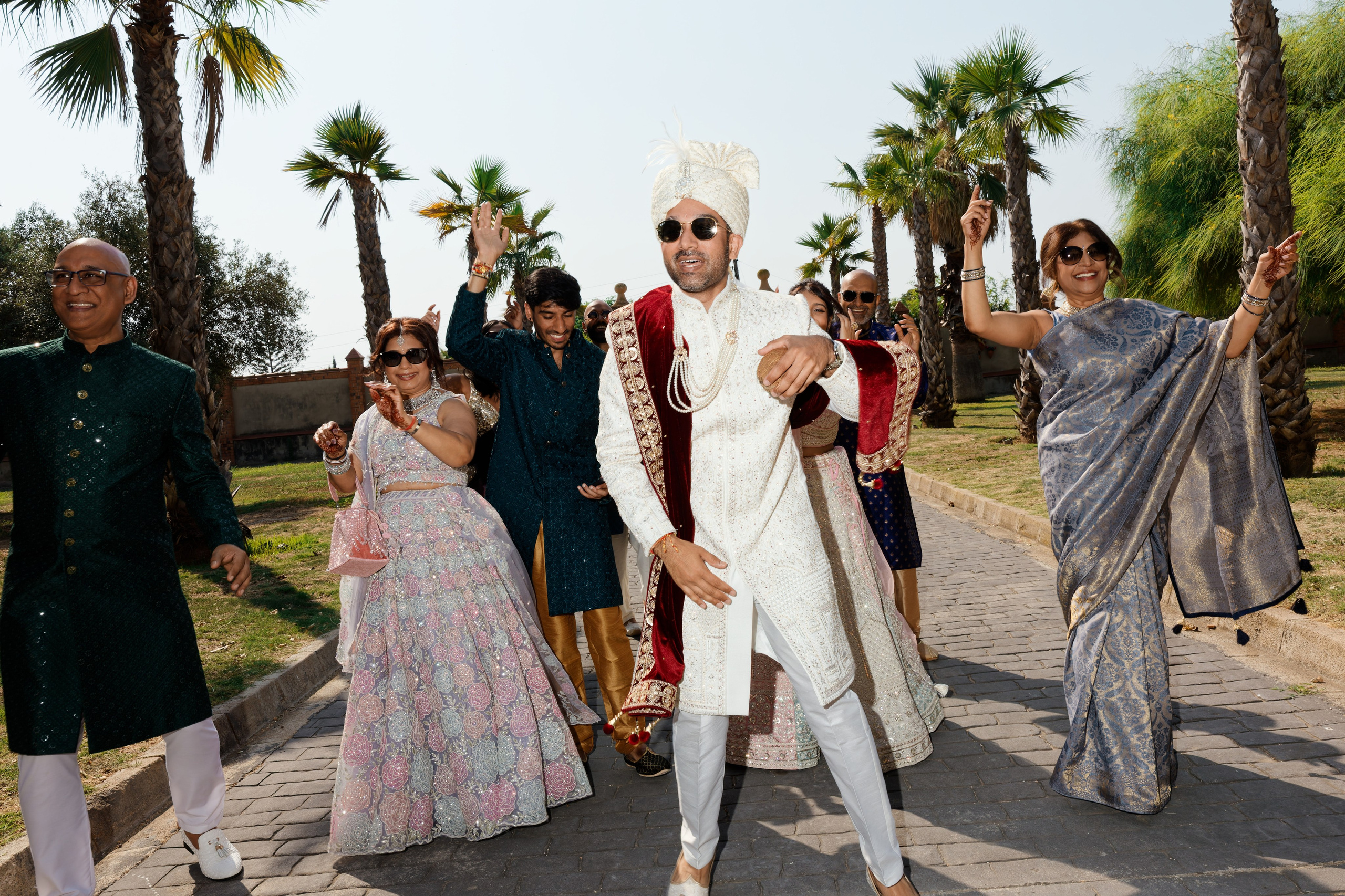 Indian wedding at Gran Villa Rosa, Barcelona