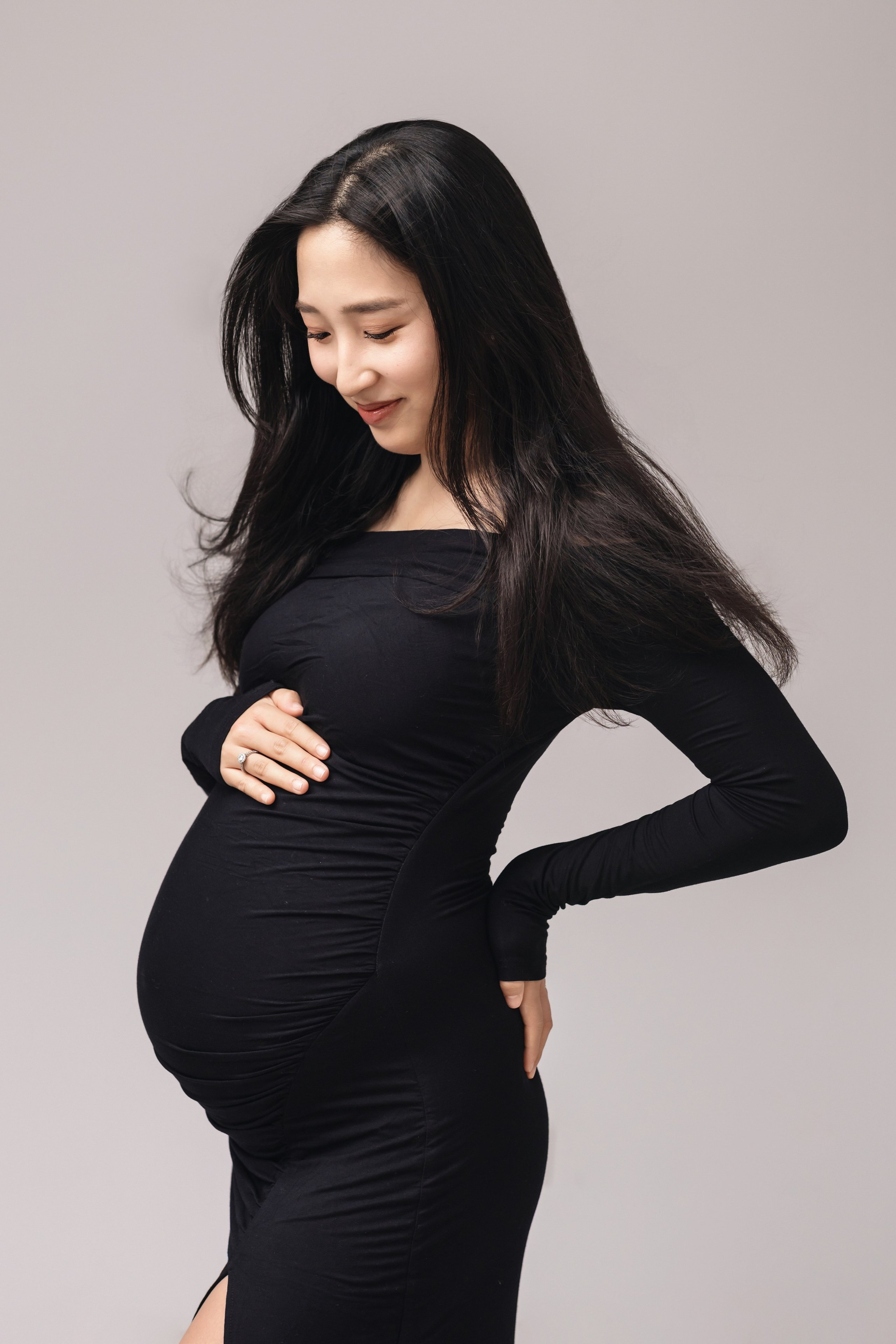 Babybauch Studio. Newbornphoto in Duesseldorf