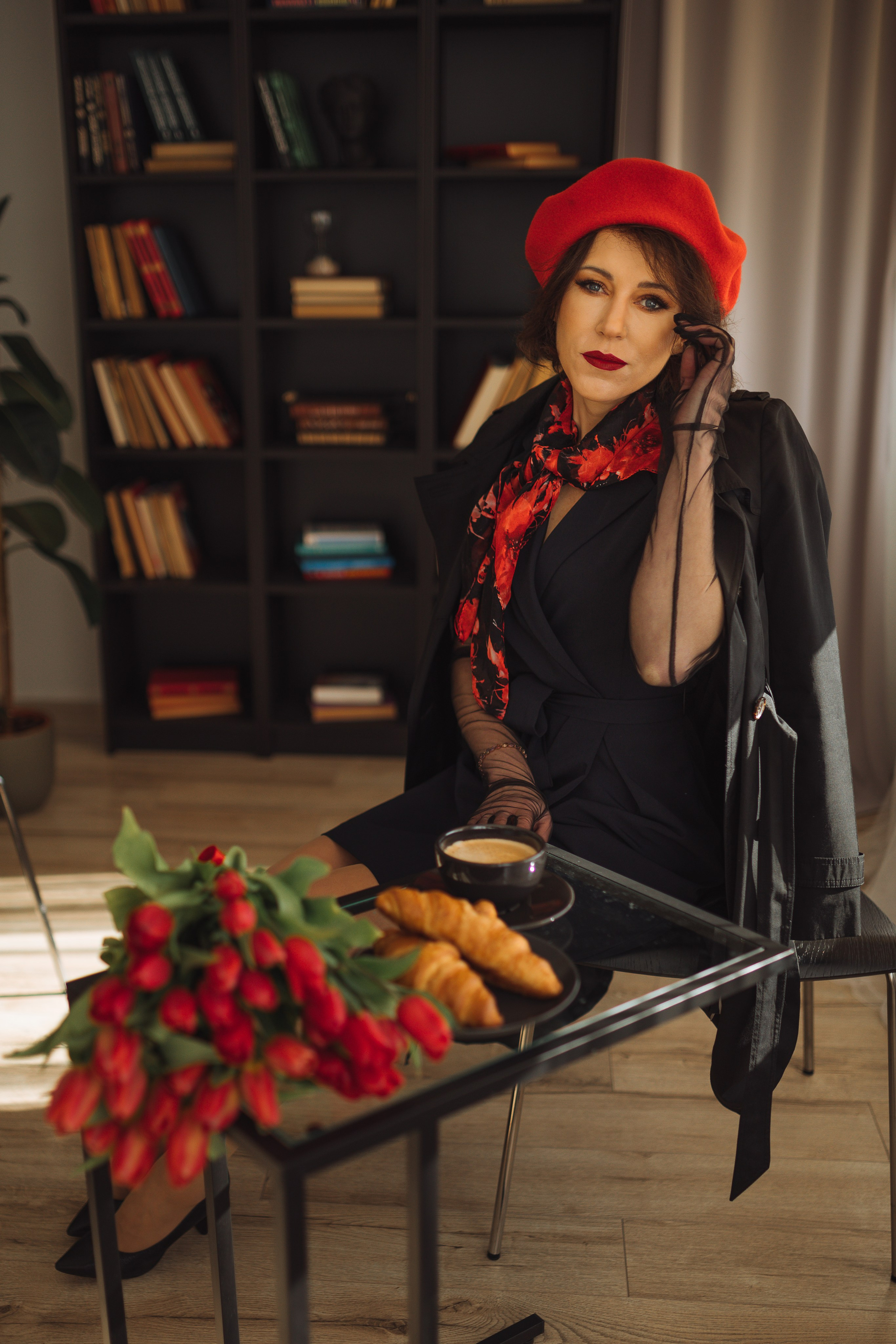 Individuālā sarkanos toņos. Fotogrāfs Rīgā — Katerina Gordik