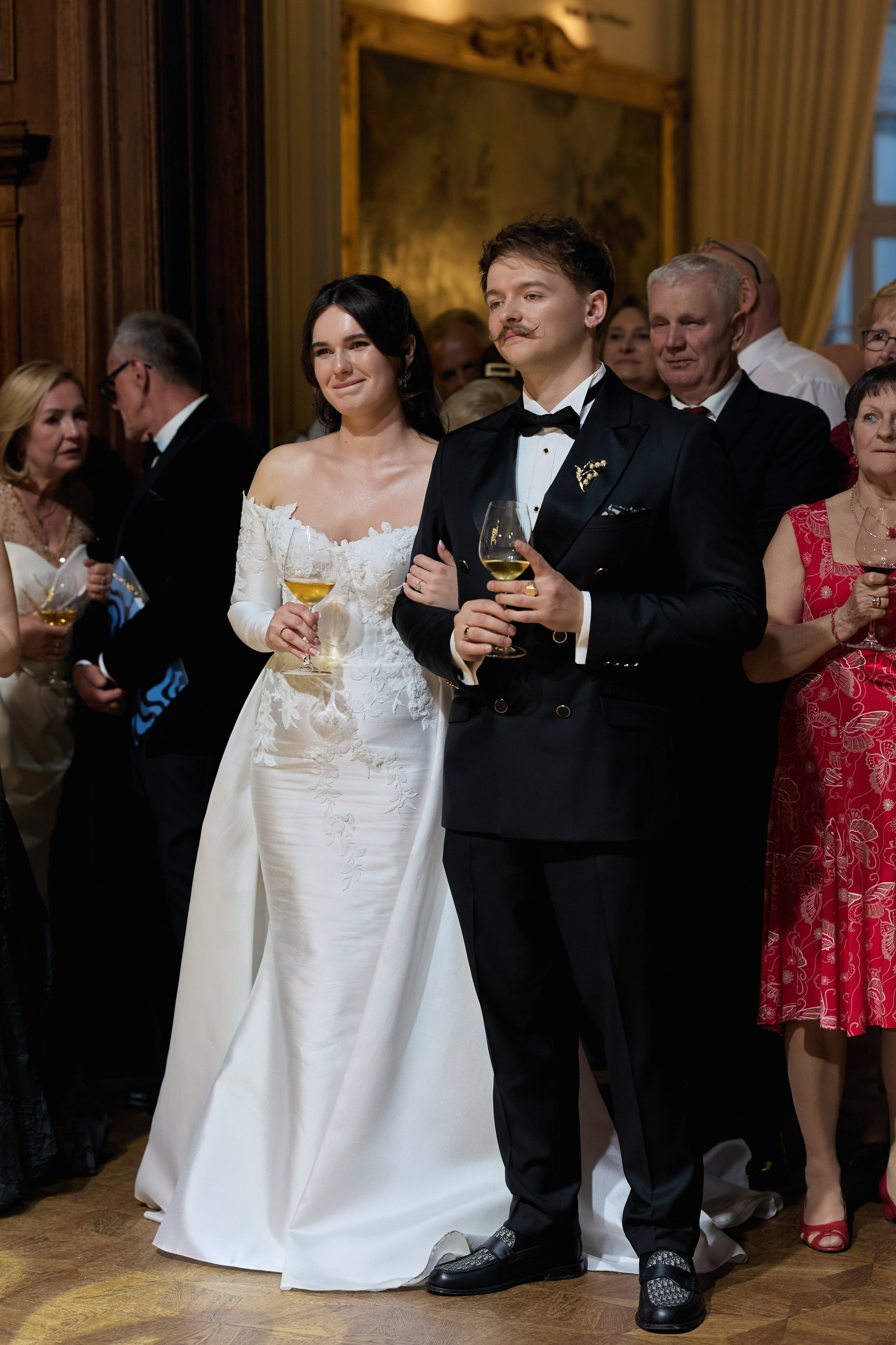 Wiktoria & Kacper. Pałac Goetz. Fotograf ślubny i rodzinny w Krakowie Yana Klymova