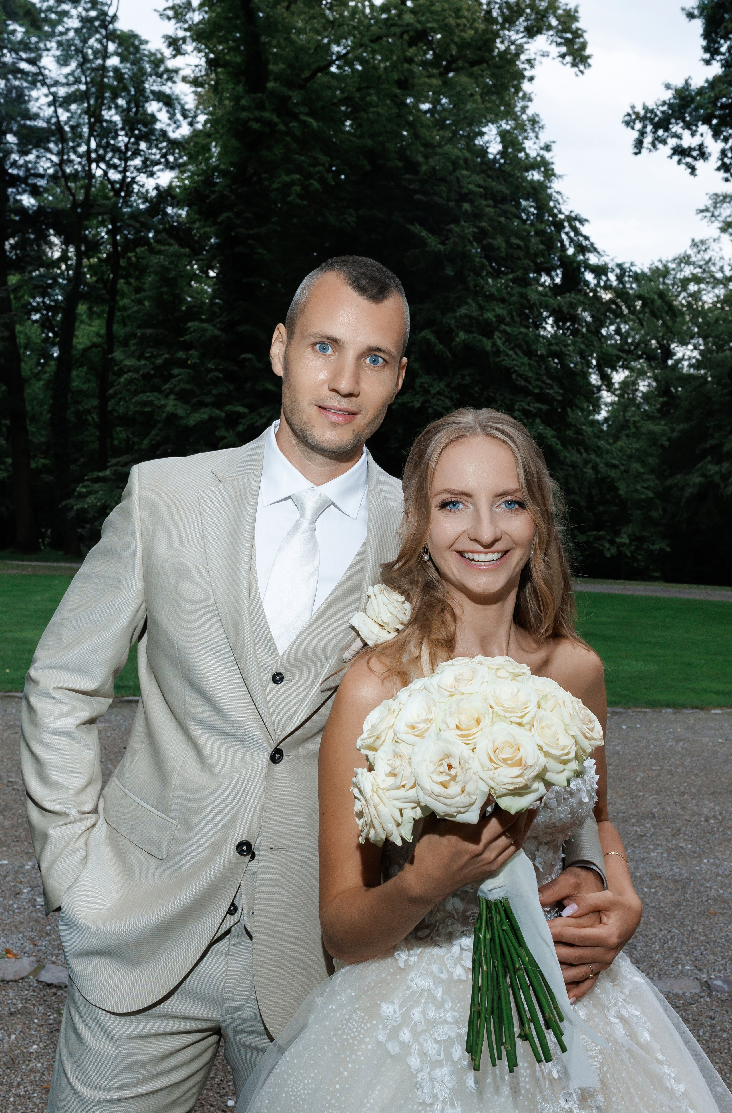 Kamila & Jorg. Dwor Sireakow. 26.07.2025. Fotograf ślubny i rodzinny w Krakowie Yana Klymova