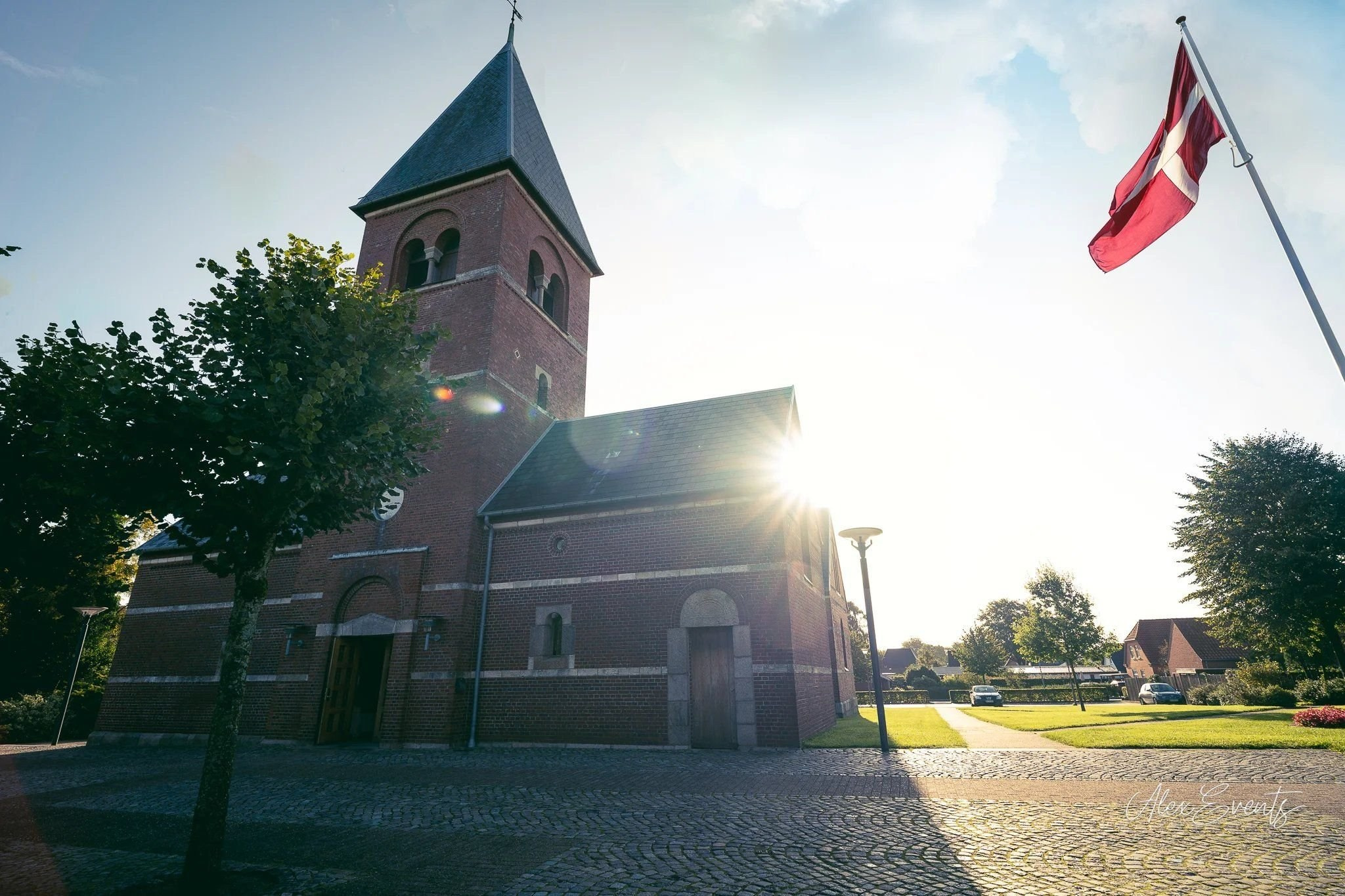 Milas' baptism — Tarm Church. AlexEvents | Wedding and Baptism Photographer & Videographer in Denmark and Germany