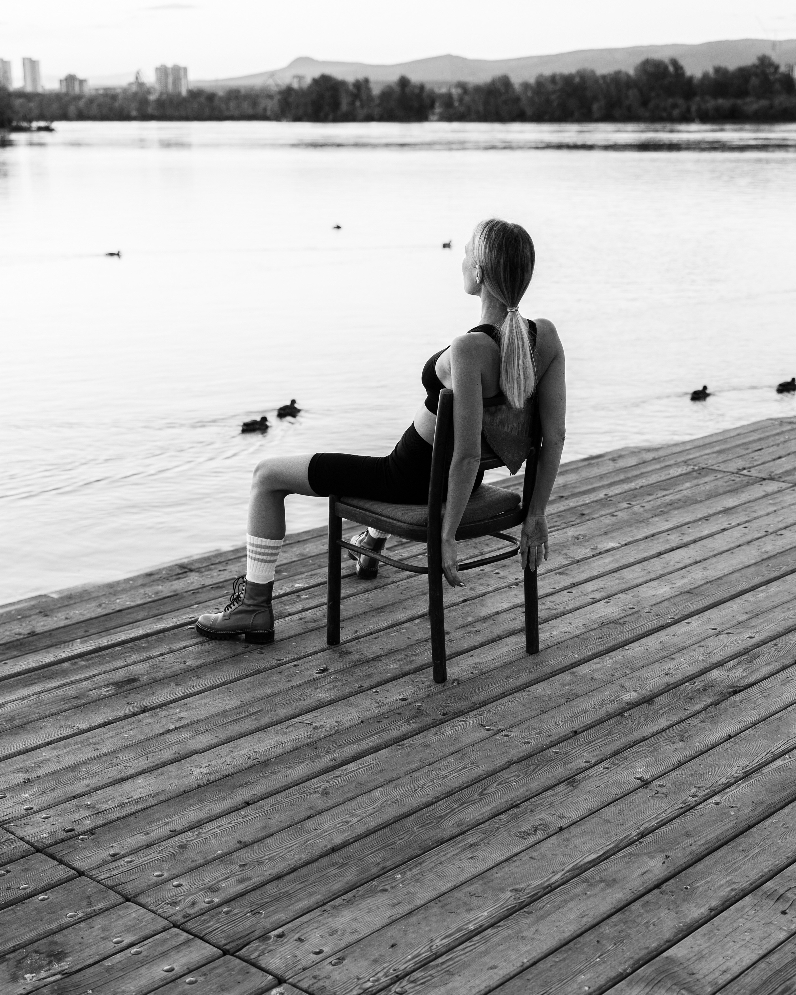 Рассвет. Стул. Фотограф в Барселоне Жанна Захарченко