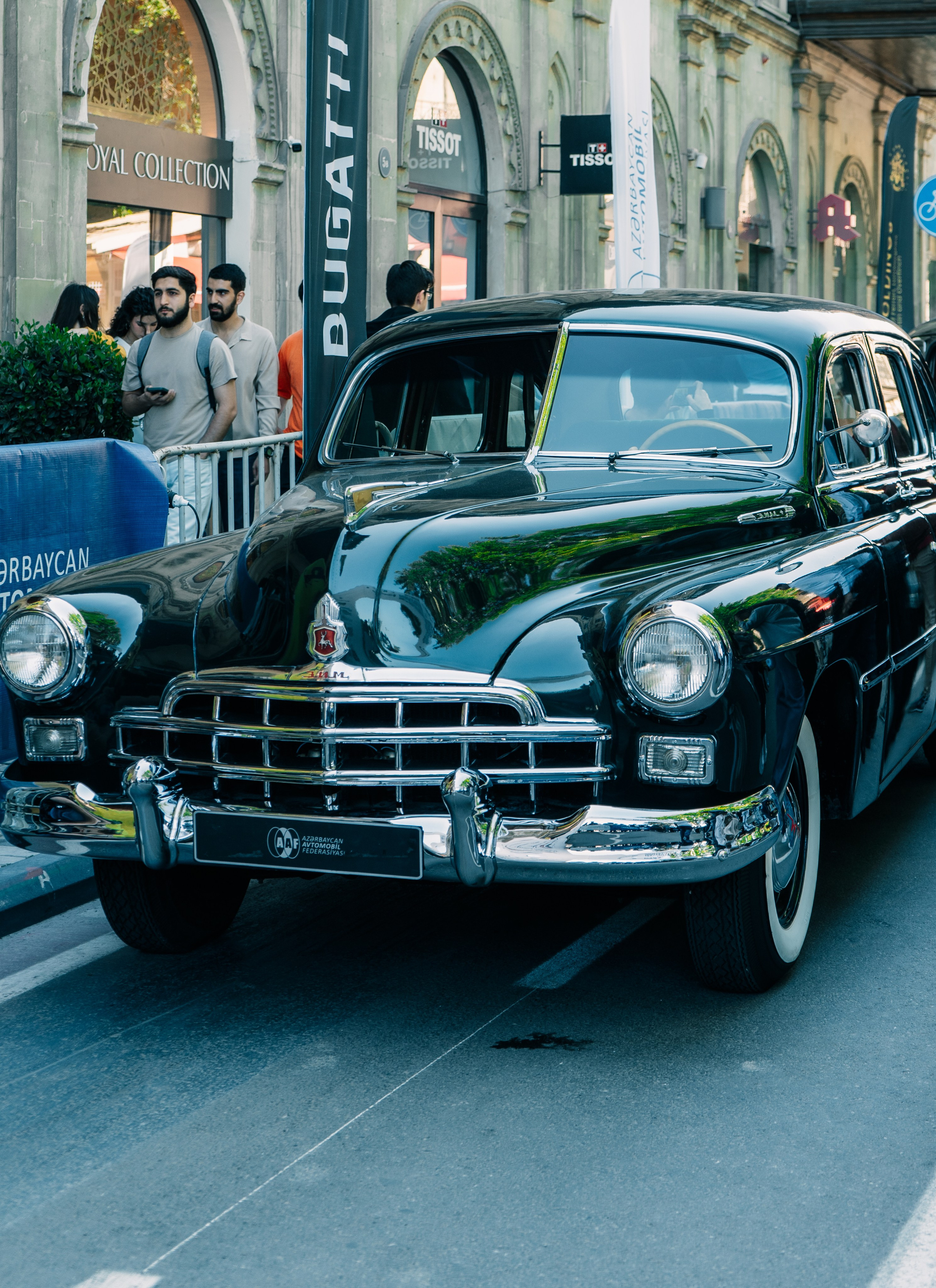 Retro avtomobil. Fotoqraf Vəli Məmmədov