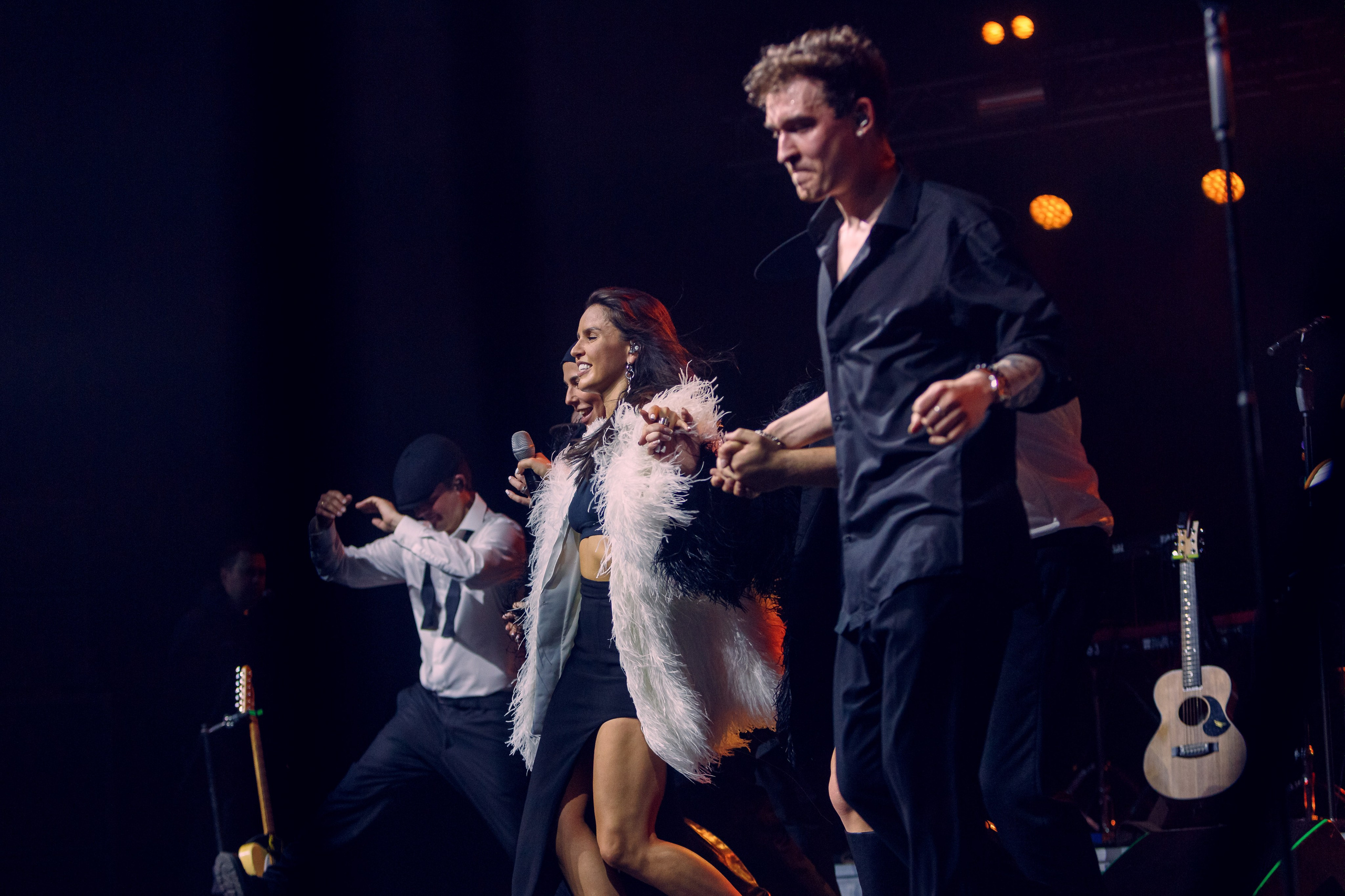 Foto de músicos durante un concierto en Valencia