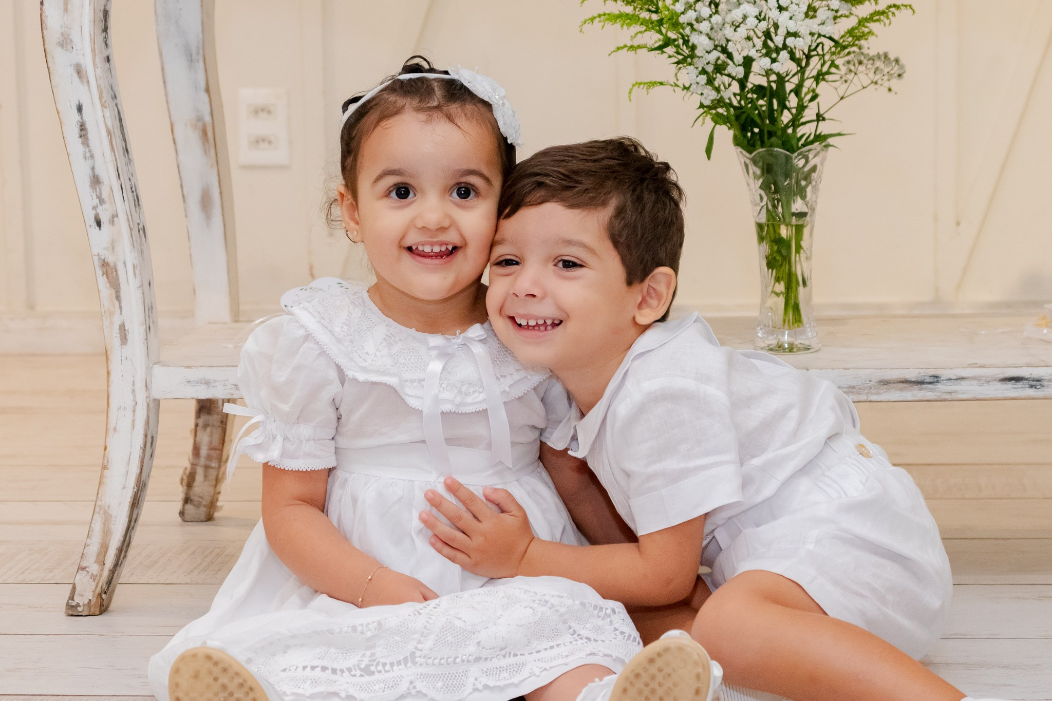 Batizado • Caio e Ana Júlia. Ricardo Paulino Fotógrafo em Fortaleza