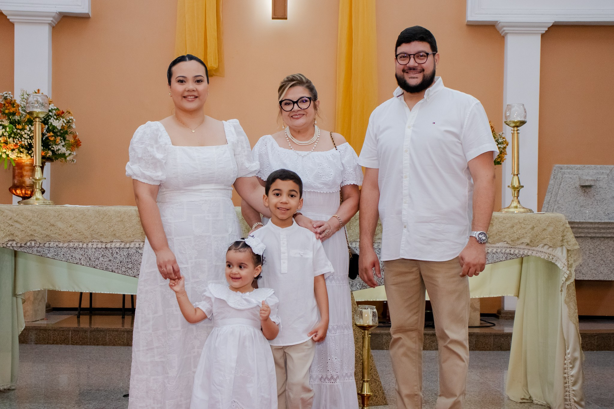 Batizado • Caio e Ana Júlia. Ricardo Paulino Fotógrafo em Fortaleza
