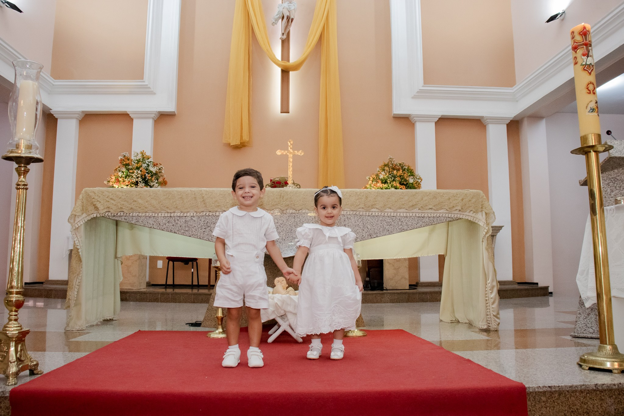Batizado • Caio e Ana Júlia. Ricardo Paulino Fotógrafo em Fortaleza