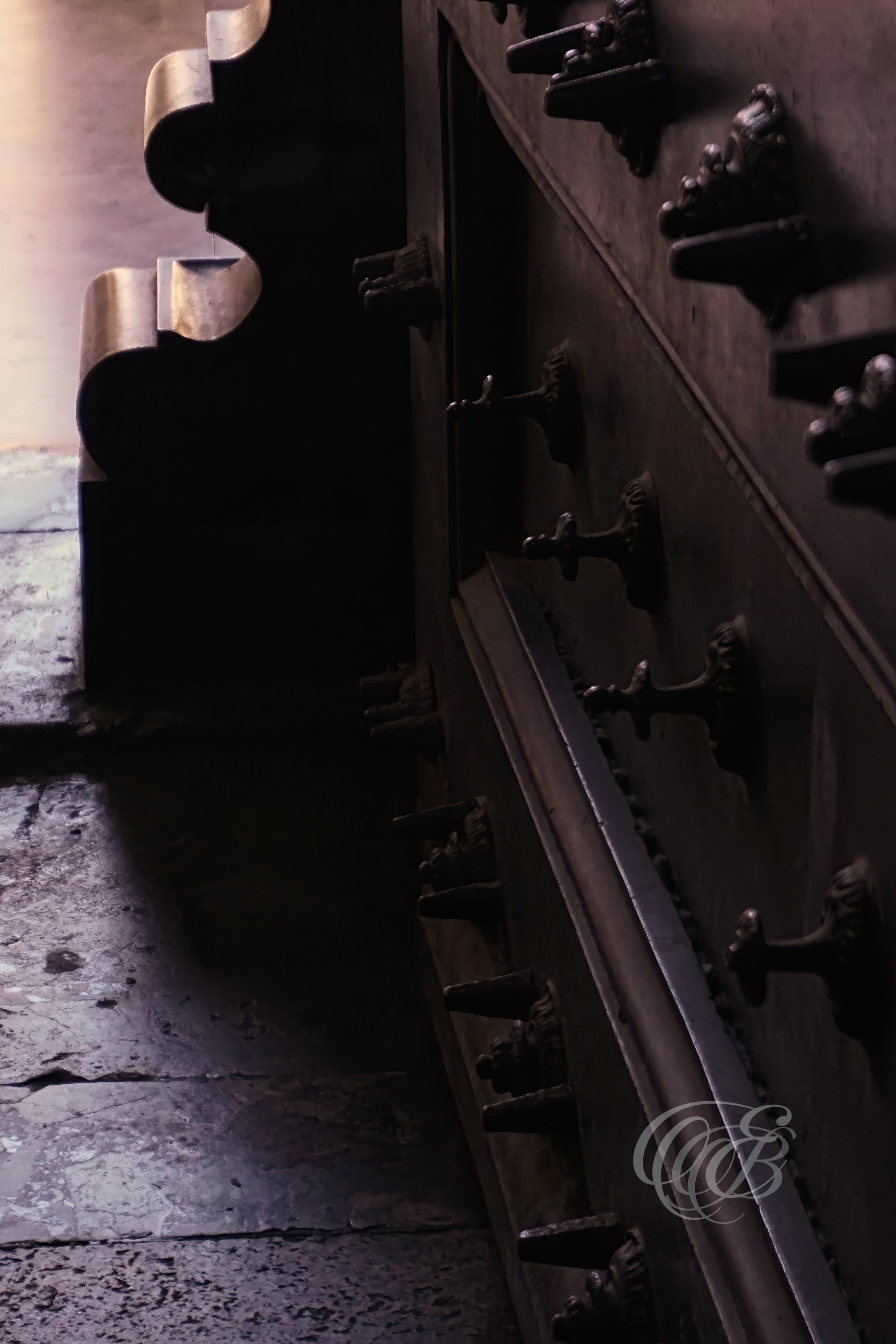 Photography of Italy — Abstract Detail of the Pantheon Doors — Eduardo Bartoli Fine Art & Travel Photography