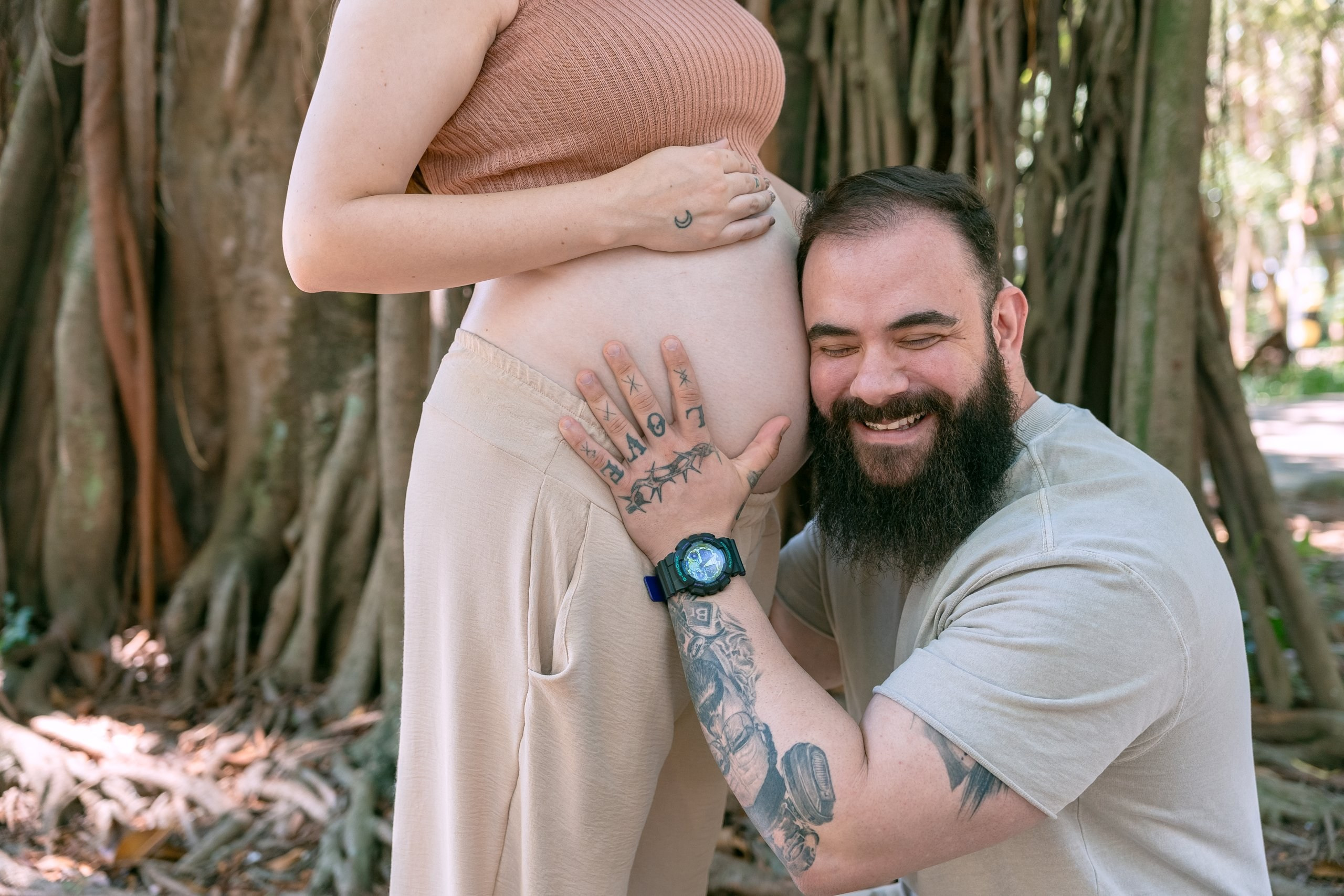 Ensaio de Gestante do casal Thamaris e Vagner. Luiz Medeiros Produções