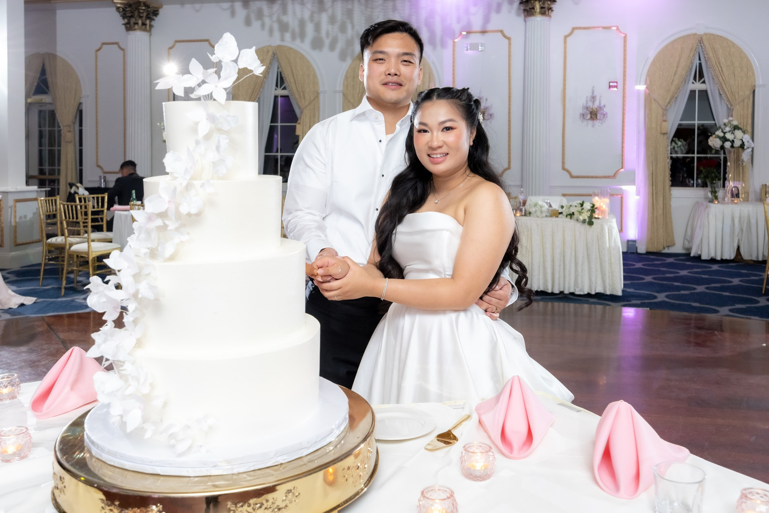 Jasmine and Devin, The Meadow Wood Manor, NJ. Wedding Photo & Video
