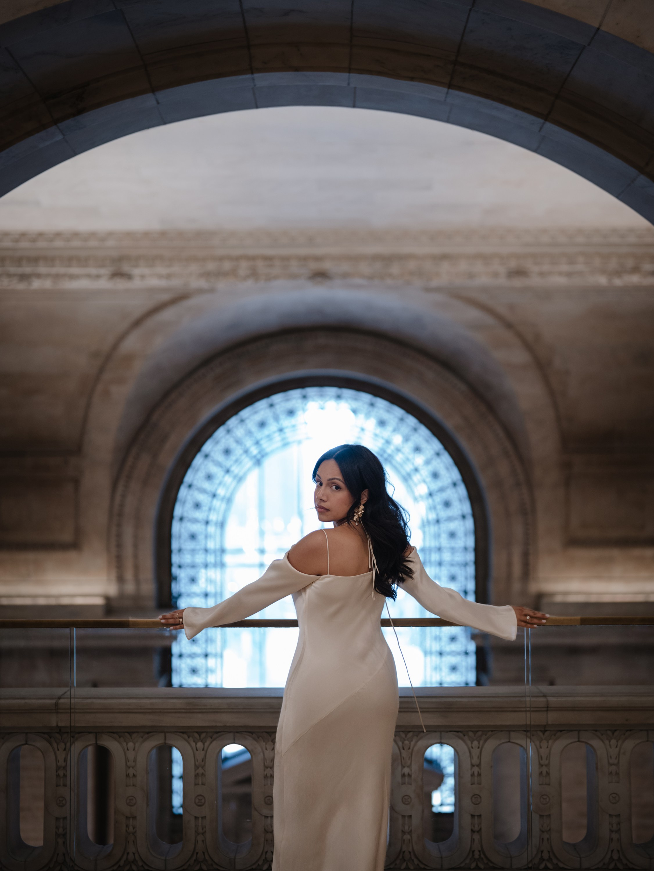 Engagement photo shoot in New York. Portrait and wedding photographer in New York