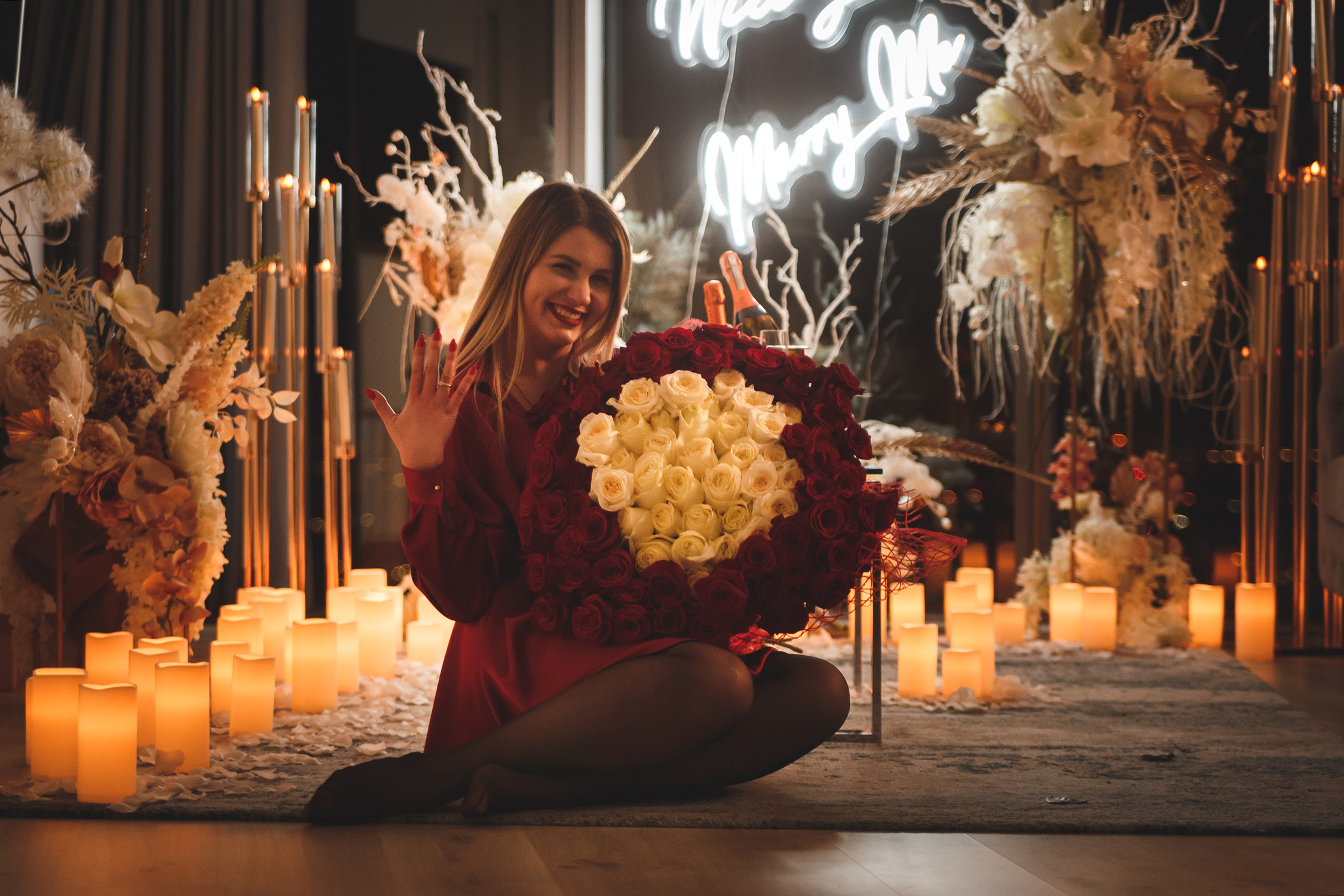 Proposal photoshoot| Photo session in the SkyTower apartment. Dimitri Ilkov Photography — Capturing Life’s Moments in Edmonton, Cana