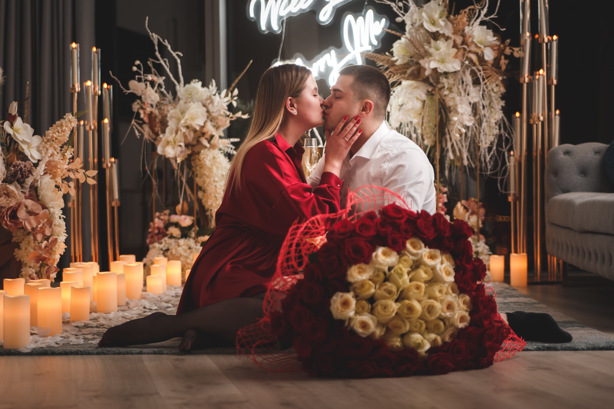 Proposal photoshoot| Photo session in the SkyTower apartment. Dimitri Ilkov Photography — Capturing Life’s Moments in Edmonton, Cana