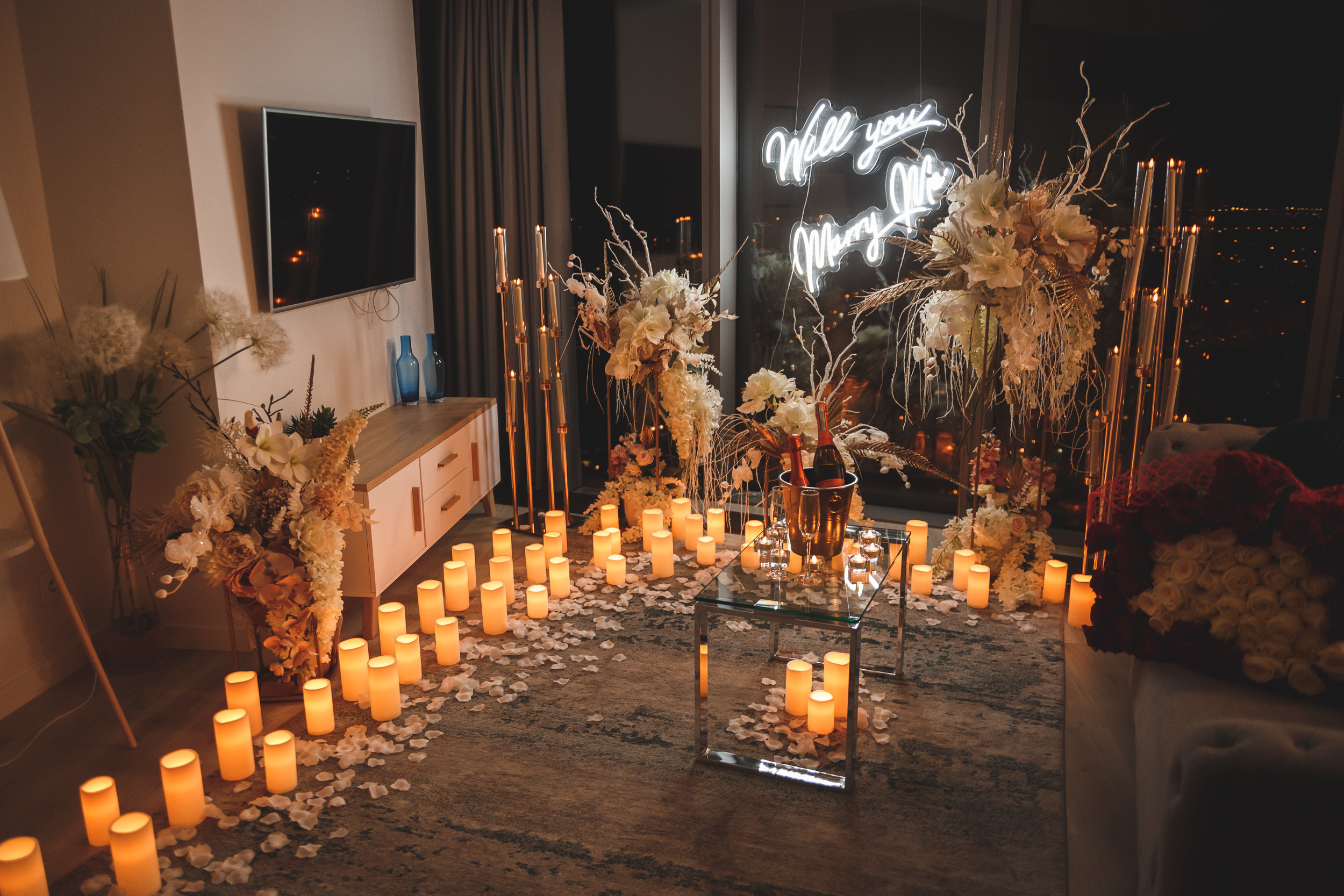 Proposal photoshoot| Photo session in the SkyTower apartment. Dimitri Ilkov Photography — Capturing Life’s Moments in Edmonton, Cana