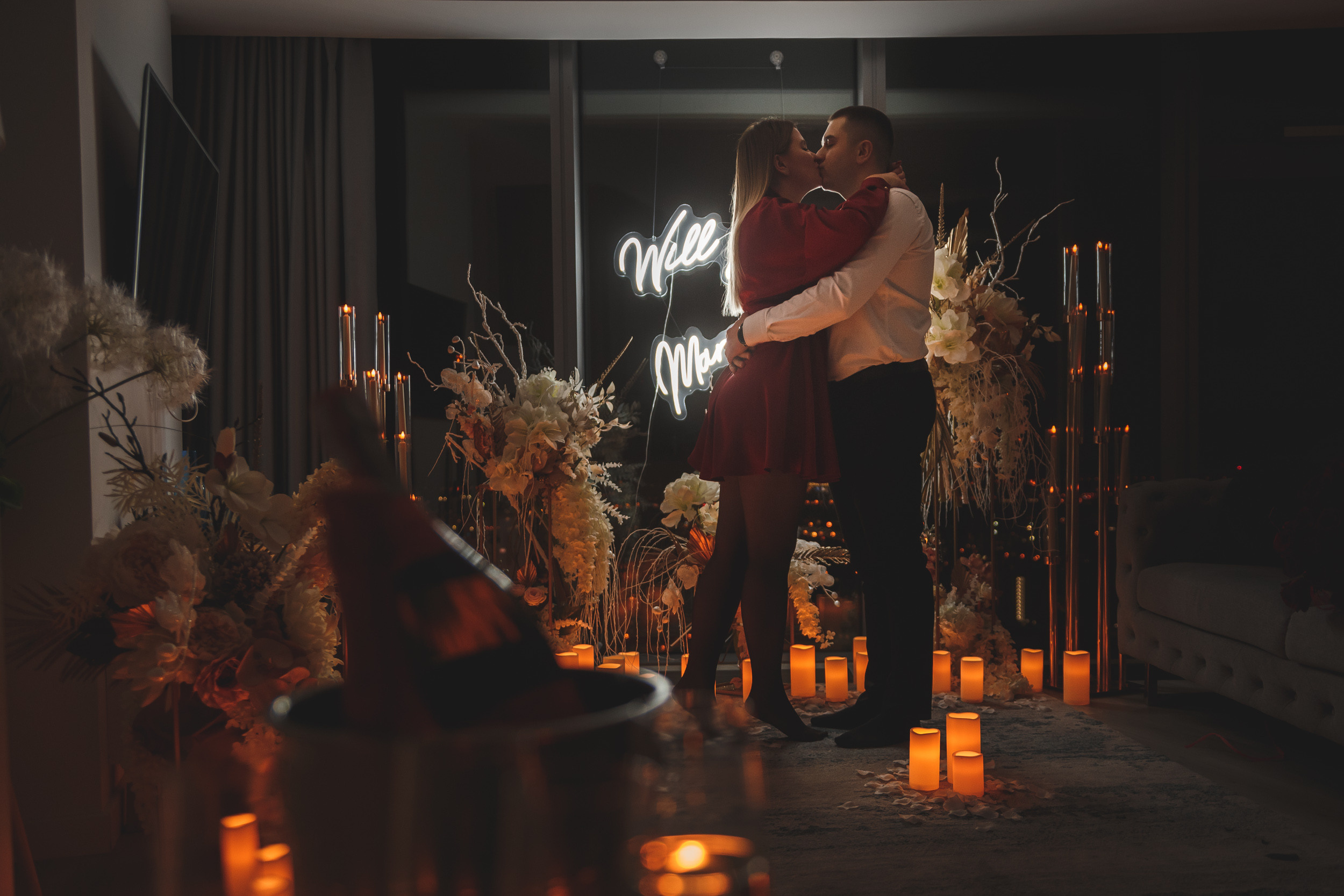 Proposal photoshoot| Photo session in the SkyTower apartment. Dimitri Ilkov Photography — Capturing Life’s Moments in Edmonton, Cana
