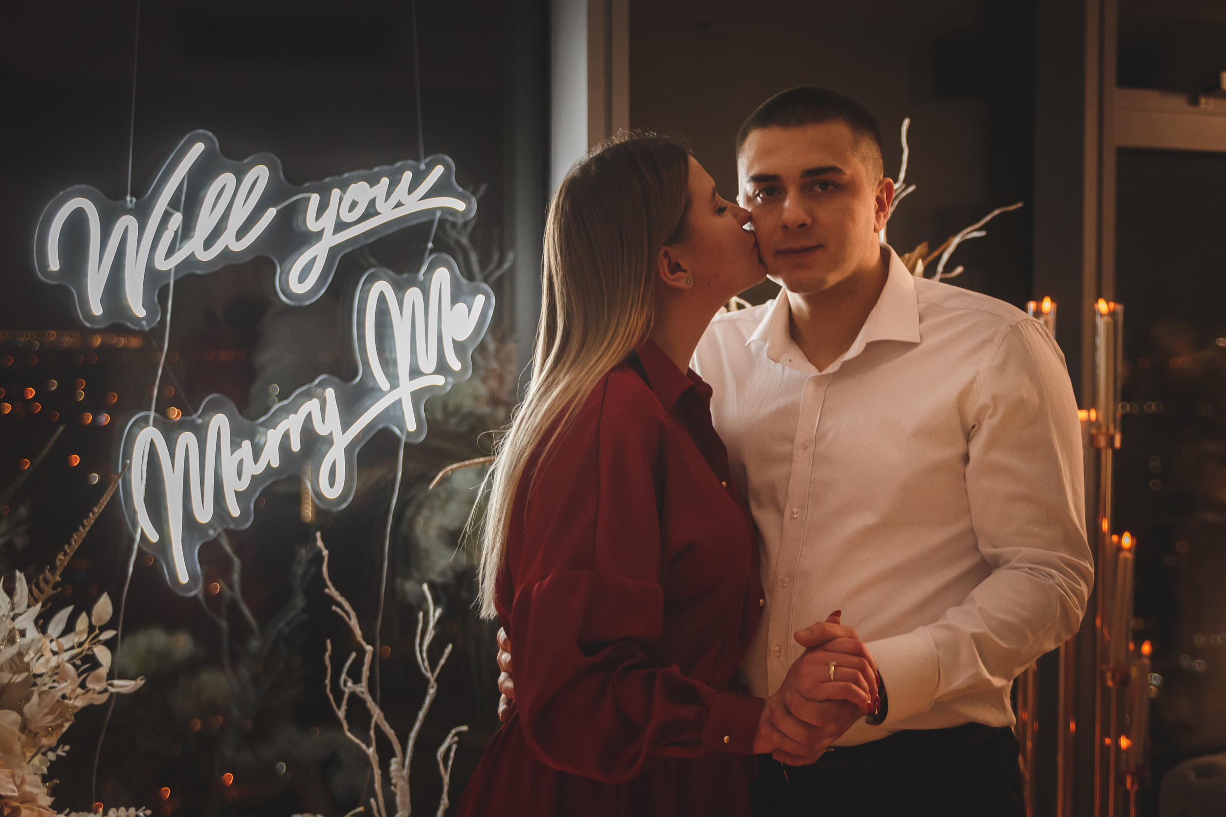 Proposal photoshoot| Photo session in the SkyTower apartment. Dimitri Ilkov Photography — Capturing Life’s Moments in Edmonton, Cana