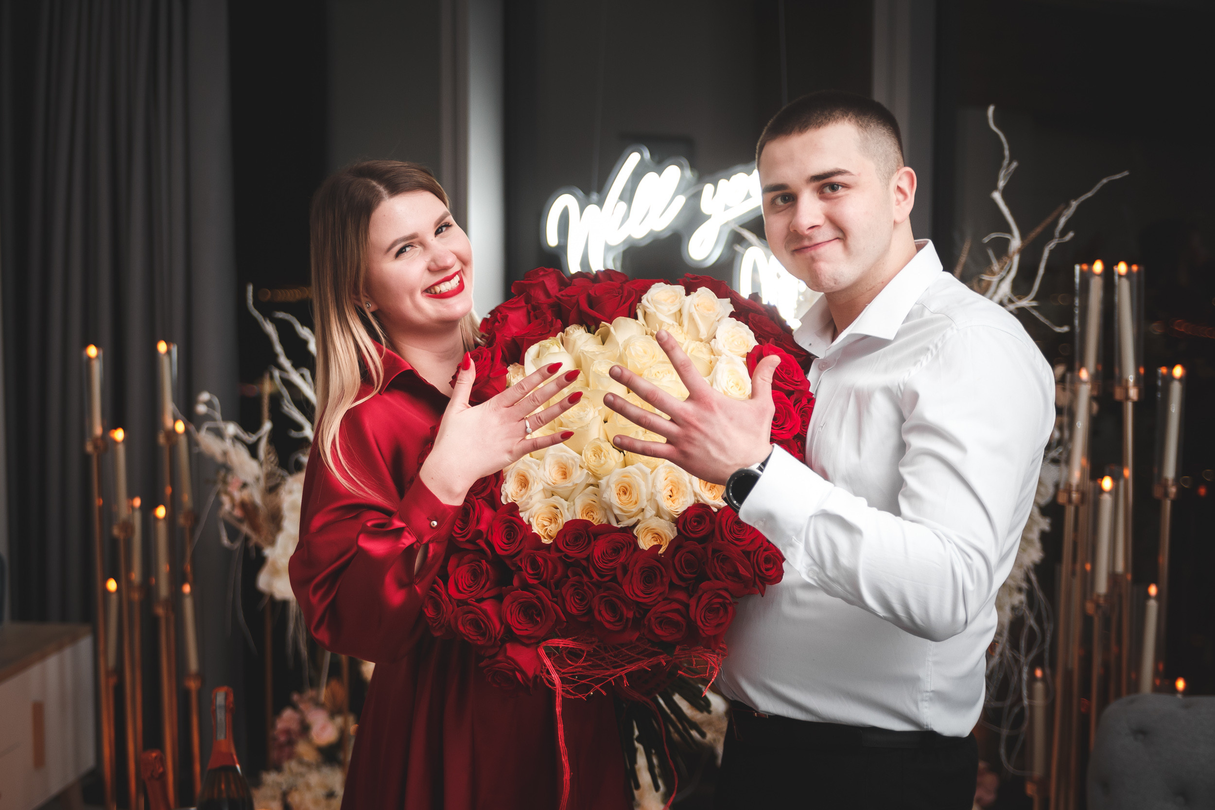 Proposal photoshoot| Photo session in the SkyTower apartment. Dimitri Ilkov Photography — Capturing Life’s Moments in Edmonton, Cana