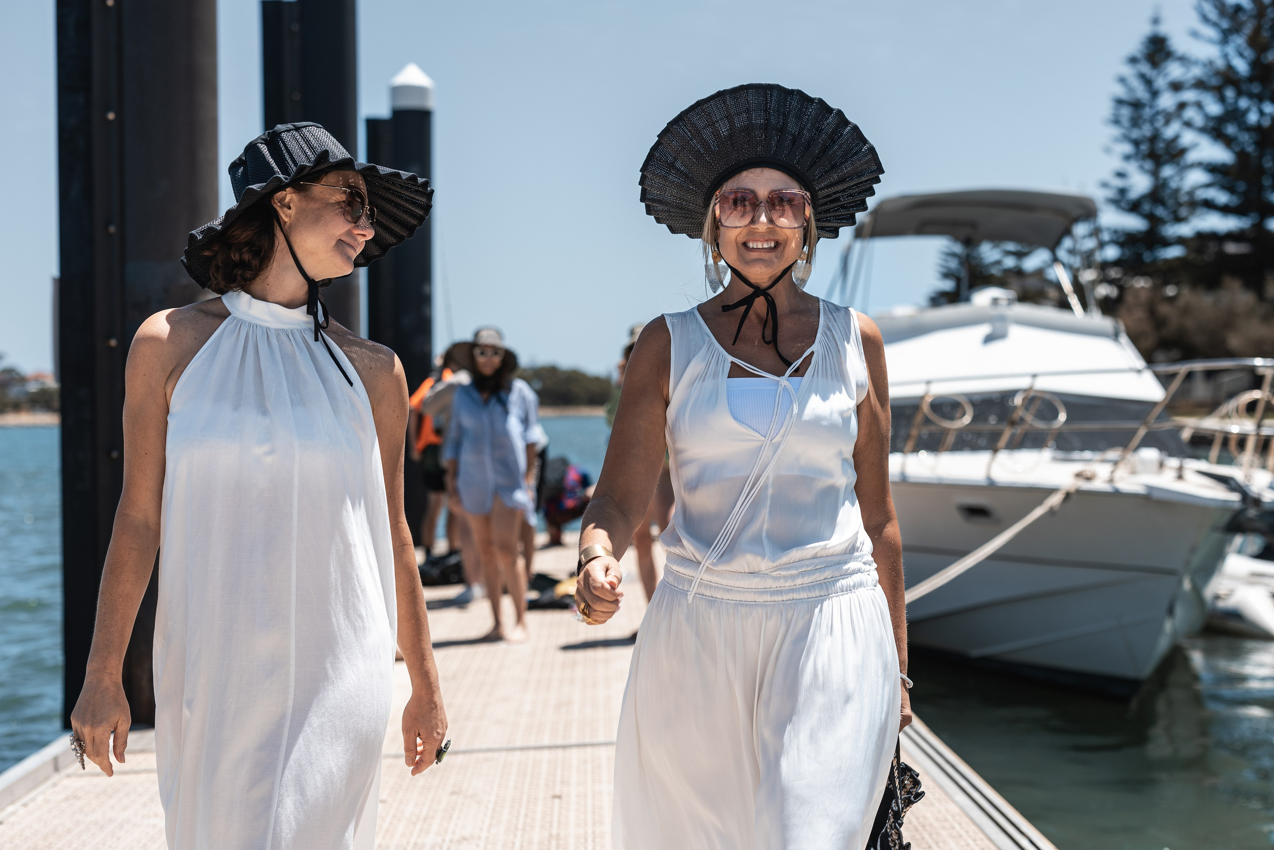 Green Duck Society — House Boats Mandura (Hats photoshoot)