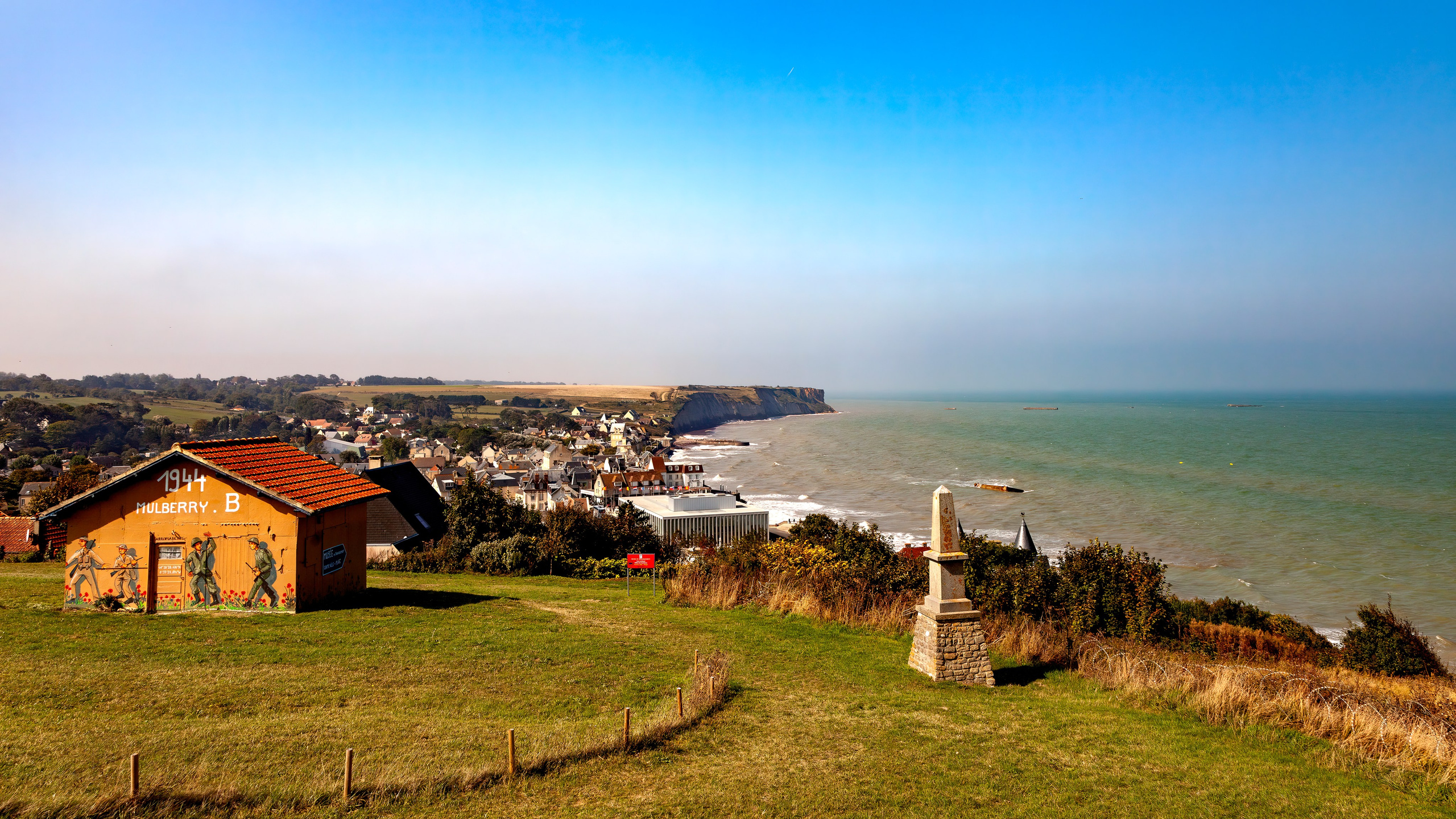 178.Arromanches-les-Bains.France.19.9.2024. Путешествия в формате 360......