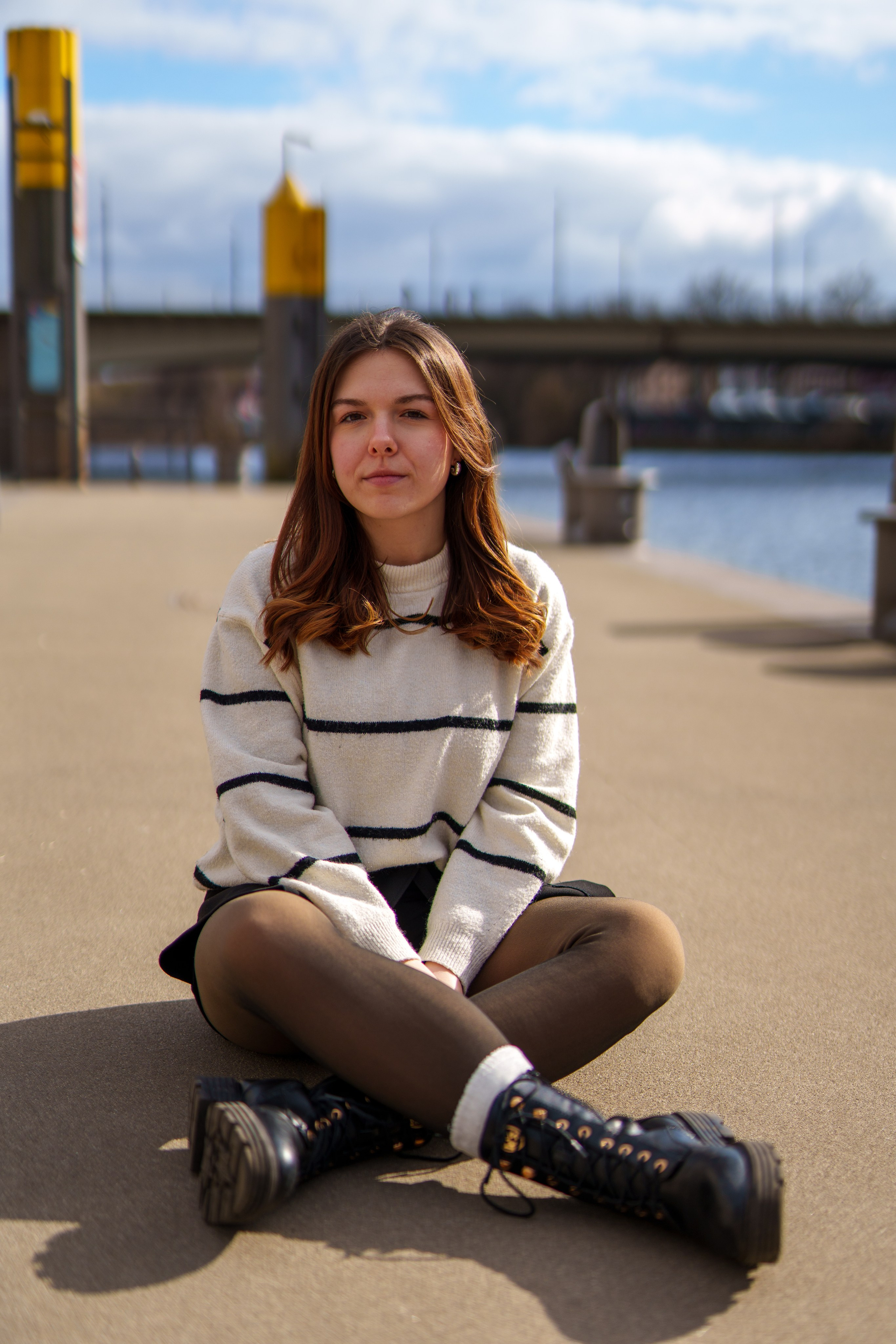 Bremen’s historic city center w/ Lucy. URBANSTREETFILES.ART