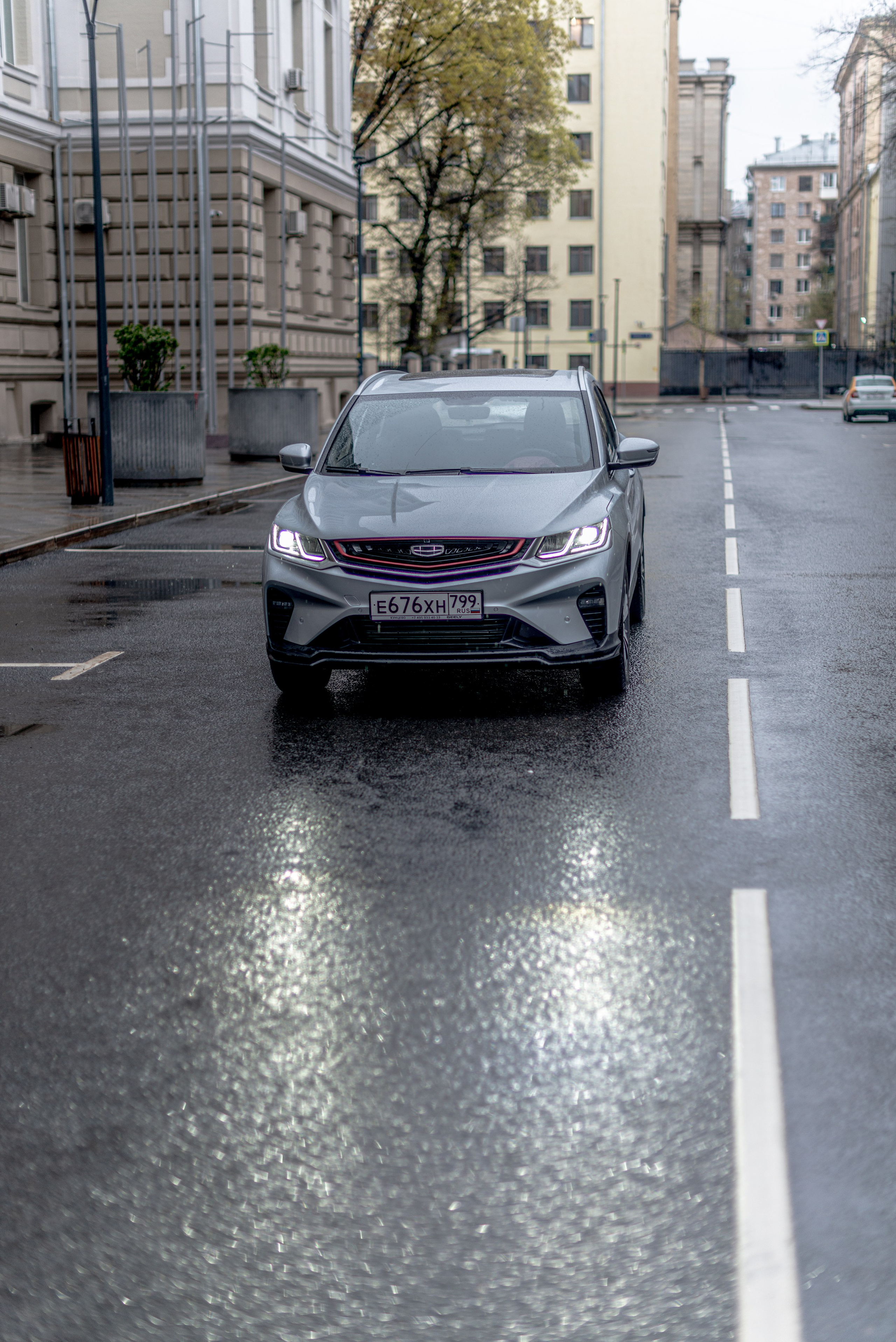 Фотосъемка автомобиля Geely Coolray. ФОТОГРАФ МЕКСИКА КИНТАНА-РОО