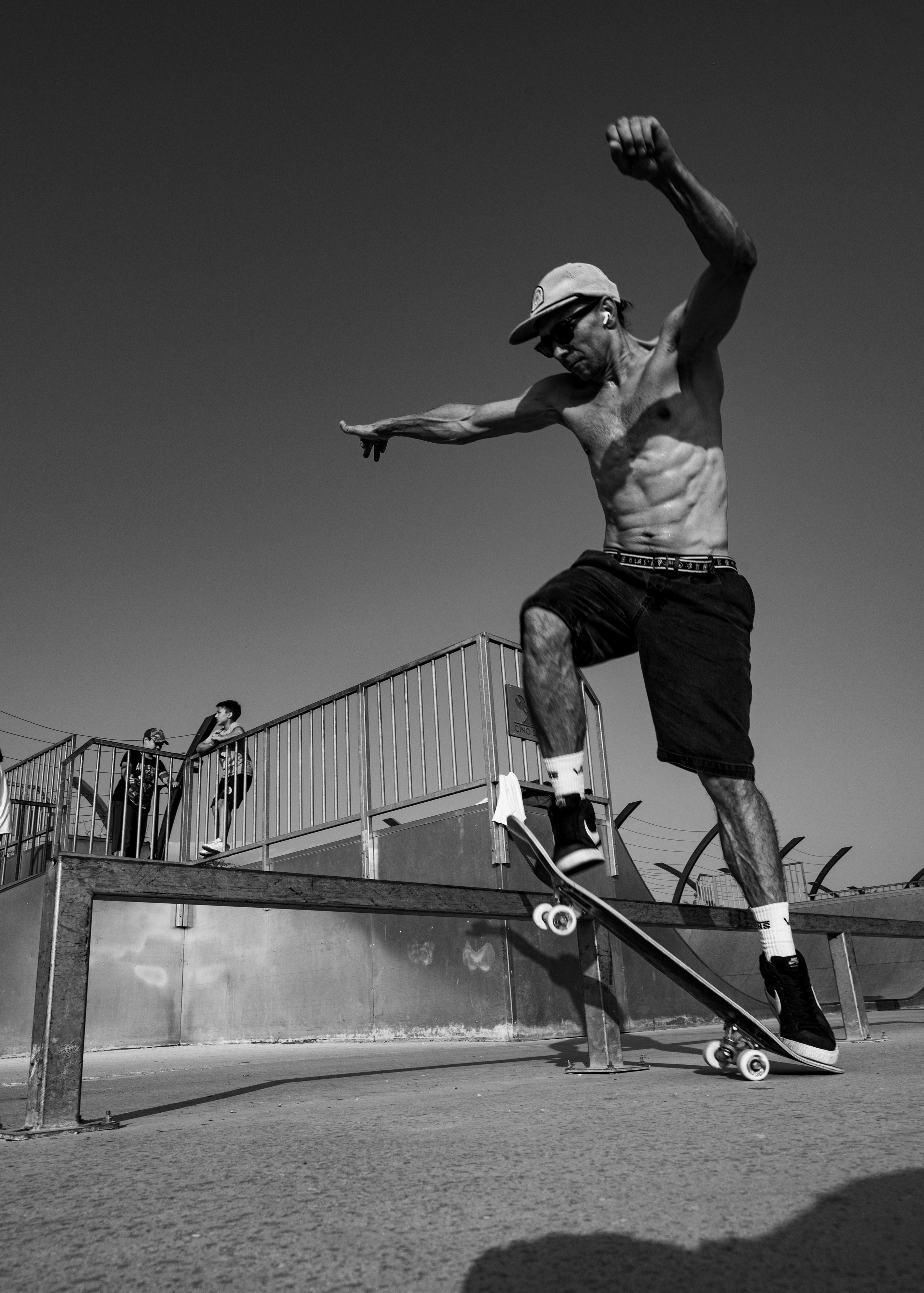Alex — skate park at Fethi Bey. Photographer Yulia Lushnikova, Based in Valencia